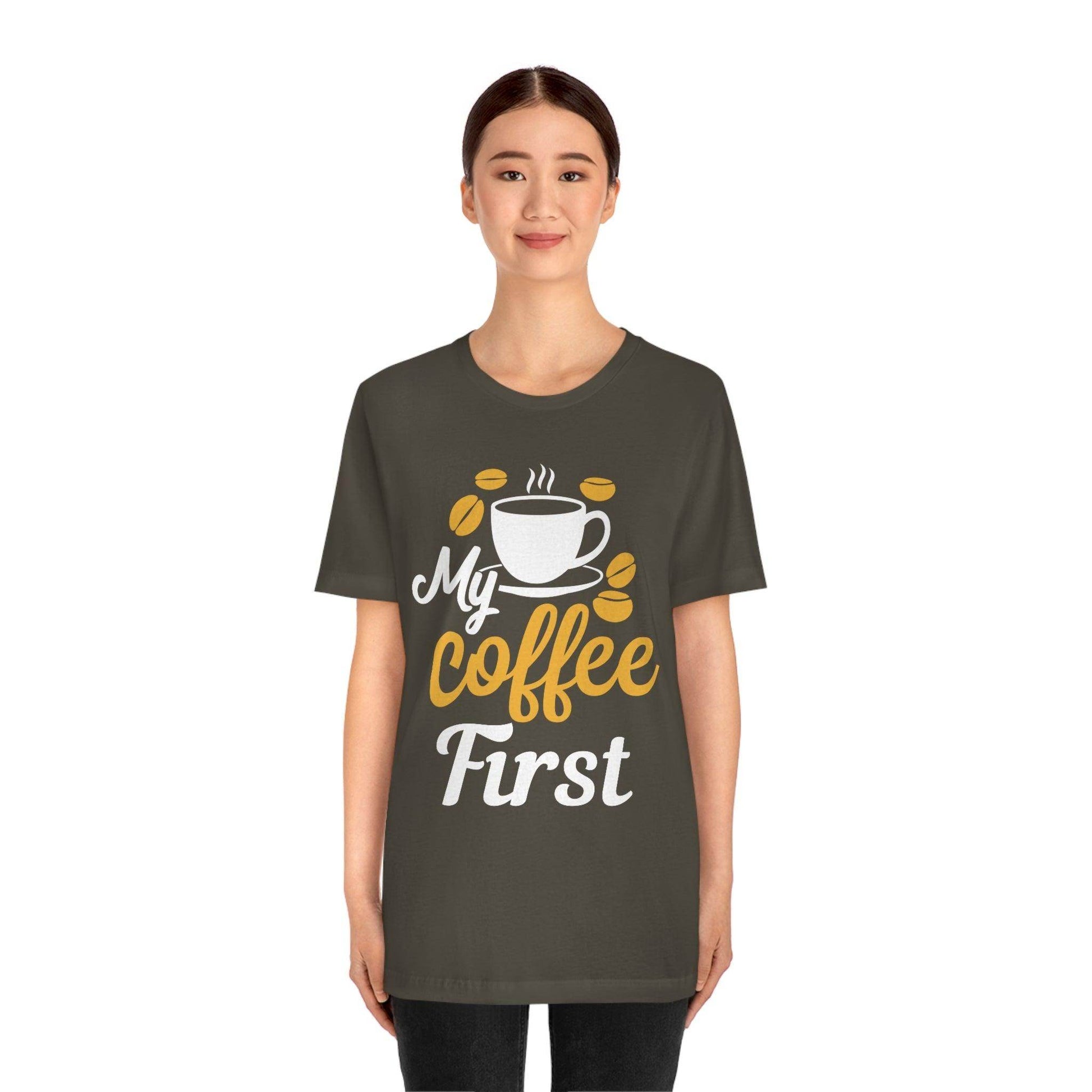 My coffee first Tee - Giftsmojo