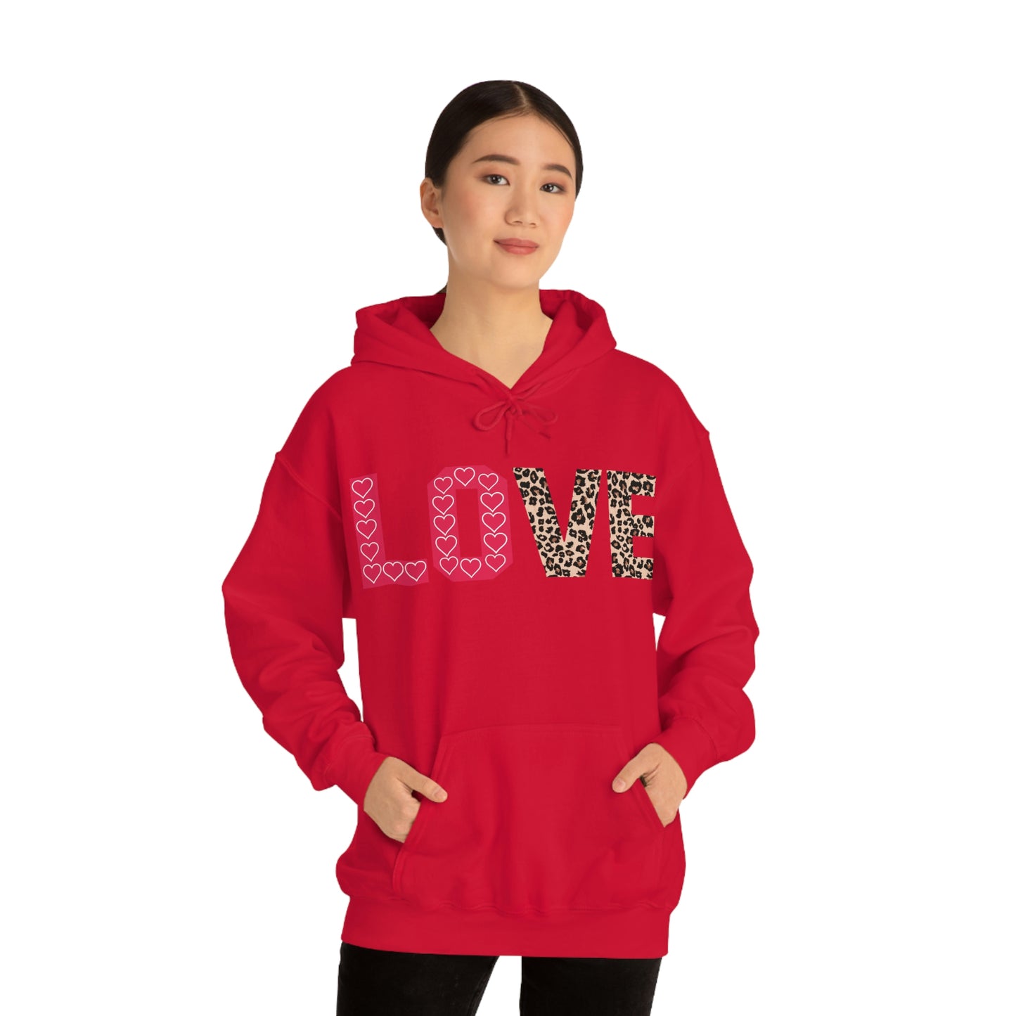 Leopard print Hooded Sweatshirt