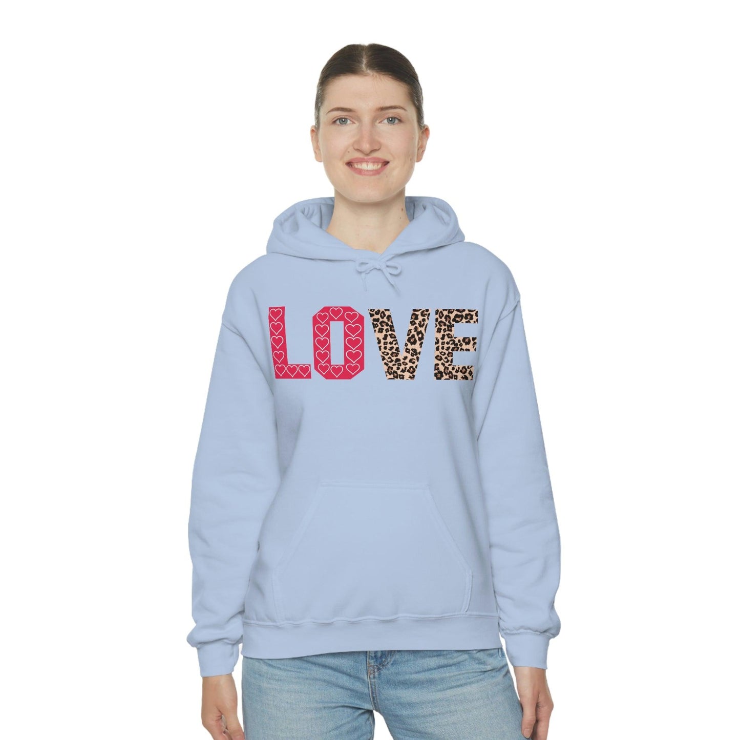 Leopard print Hooded Sweatshirt