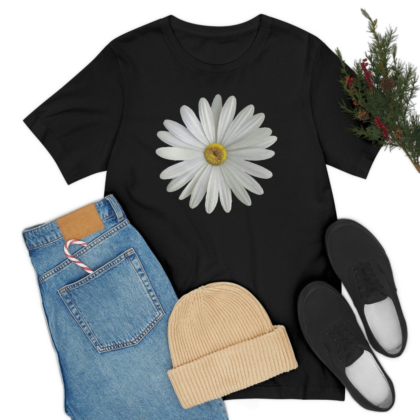 Daisy Shirt Floral Shirt Gift, Wildflower Shirt, Gift For Mom, Daisy Women Shirt Flower Tee Summer Shirt,