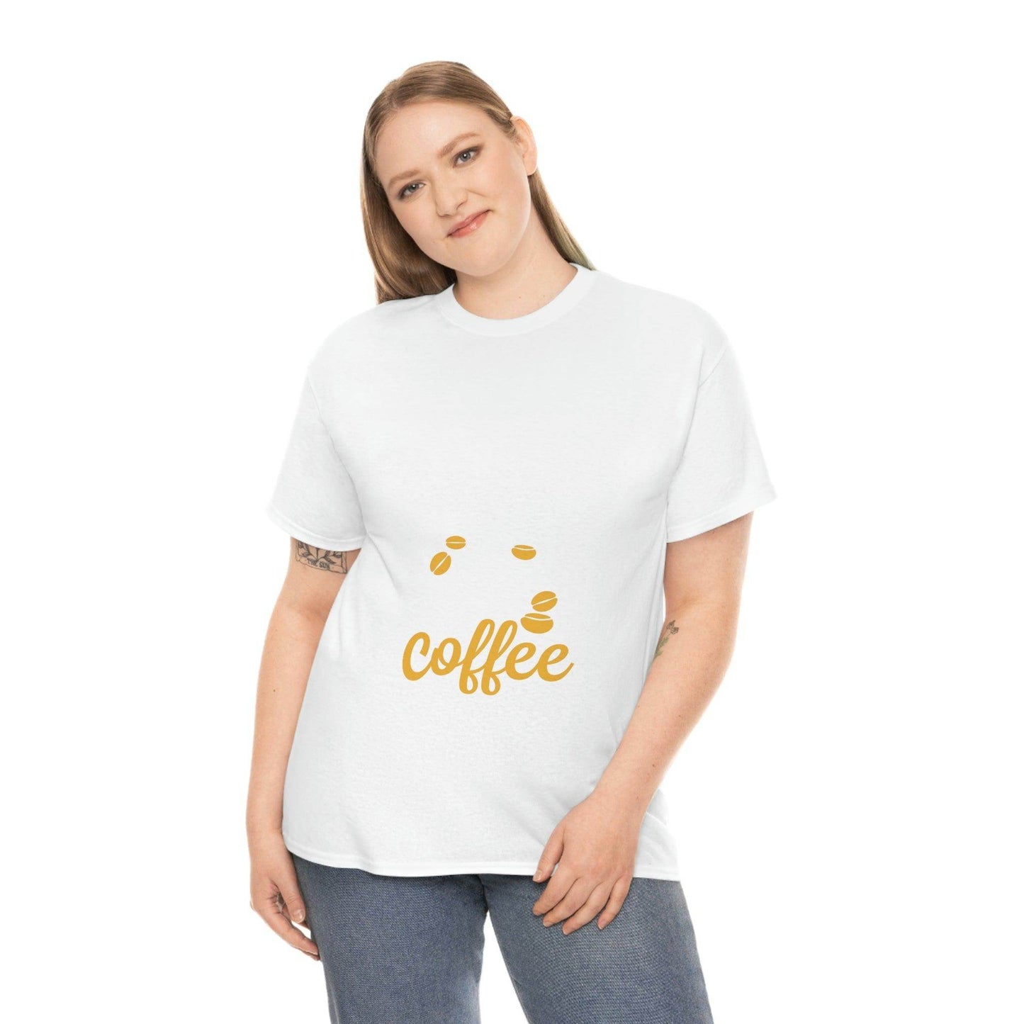 In My defense I was left without coffee Tee - Giftsmojo