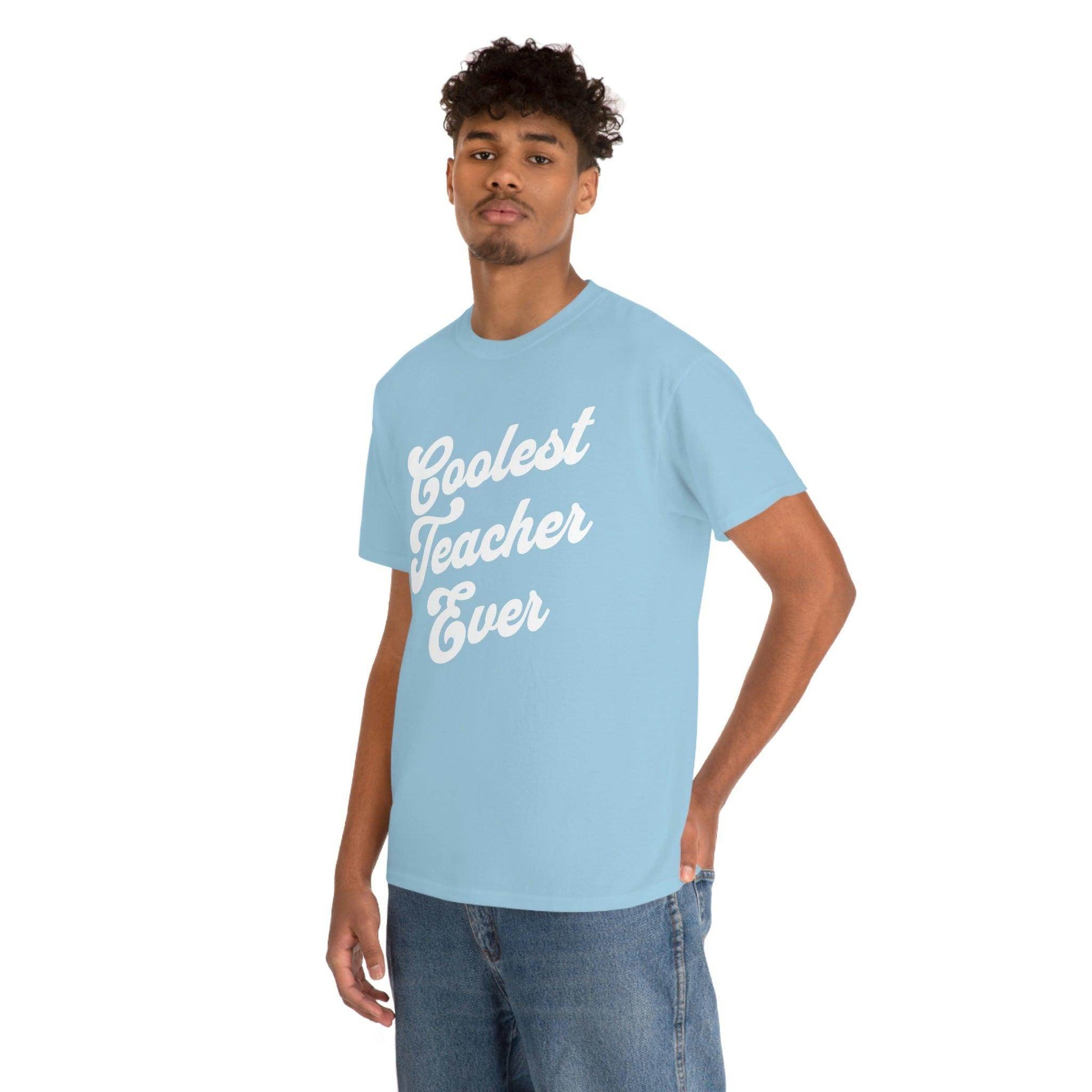 Coolest Teacher Ever Shirt - Giftsmojo