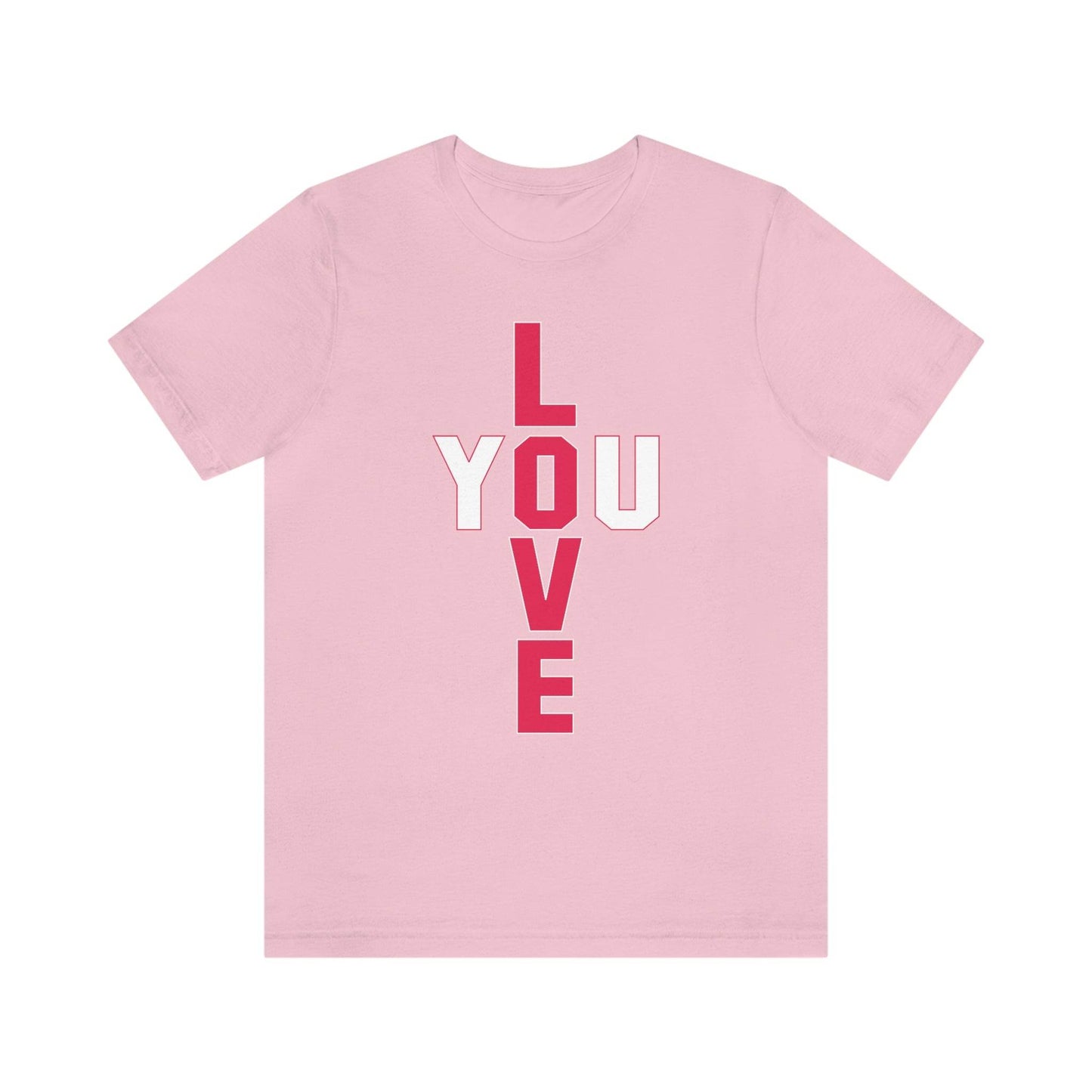 T-shape Love you Tee - Giftsmojo