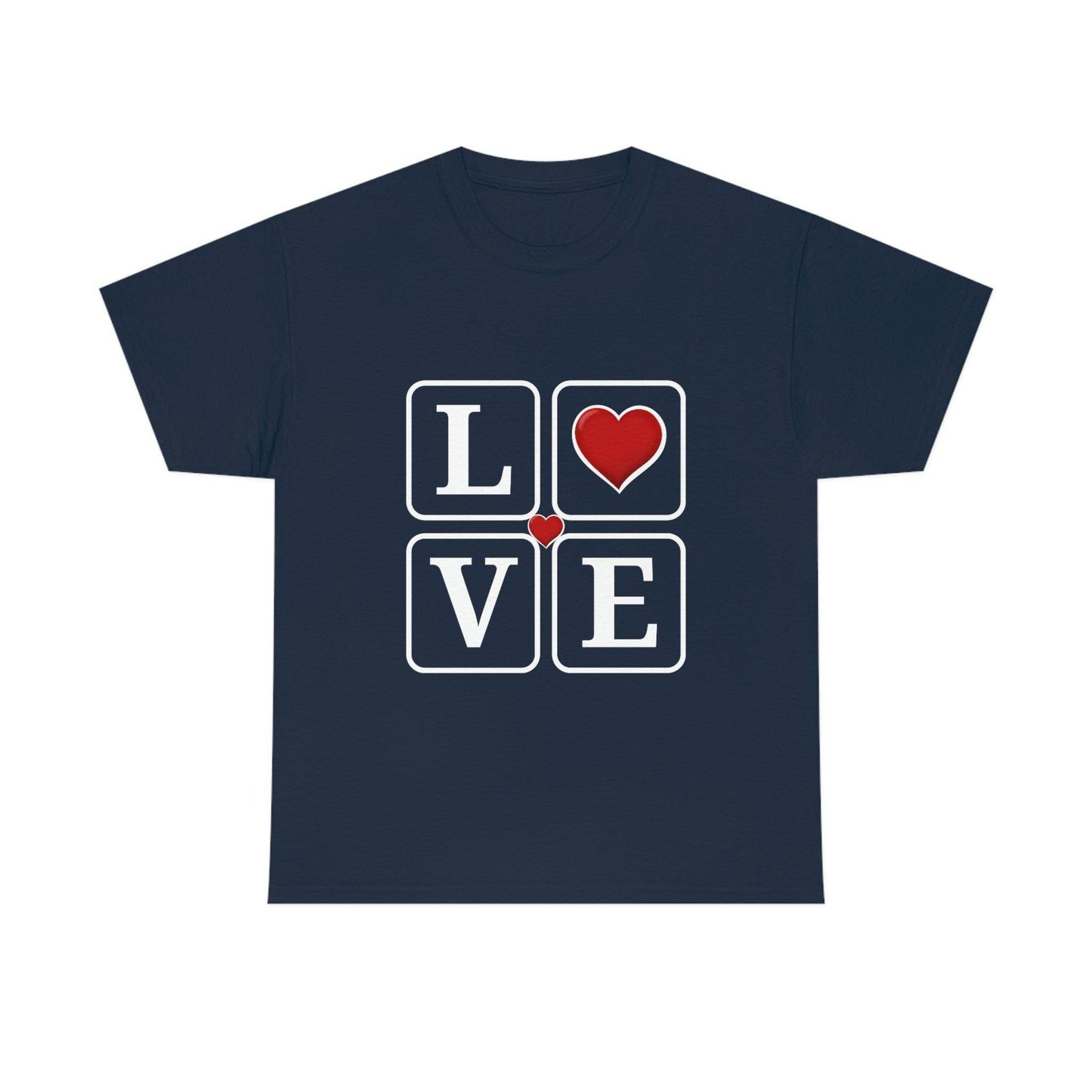 Love square Hearts Shirt, Great Gift for Valentine's day, birthday, engagement, anniversary and many more - Giftsmojo
