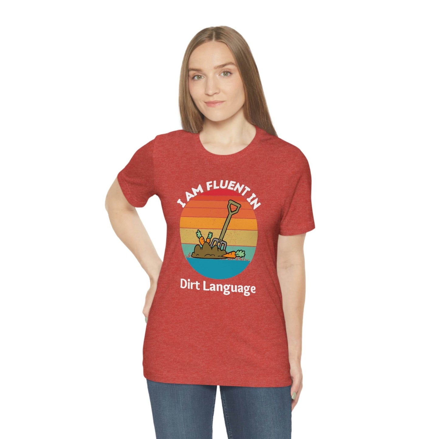 Gardener shirt Garden t-shirt Botanical Shirt Plant Lover Shirt Gardener Gift, Garden Shirt, Garden Tee I am fluent in dirt language - Giftsmojo