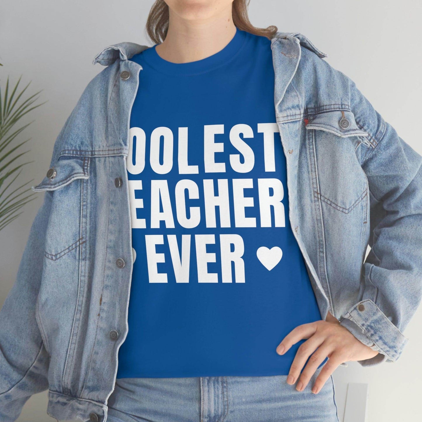 Coolest Teacher Ever Tee - Giftsmojo