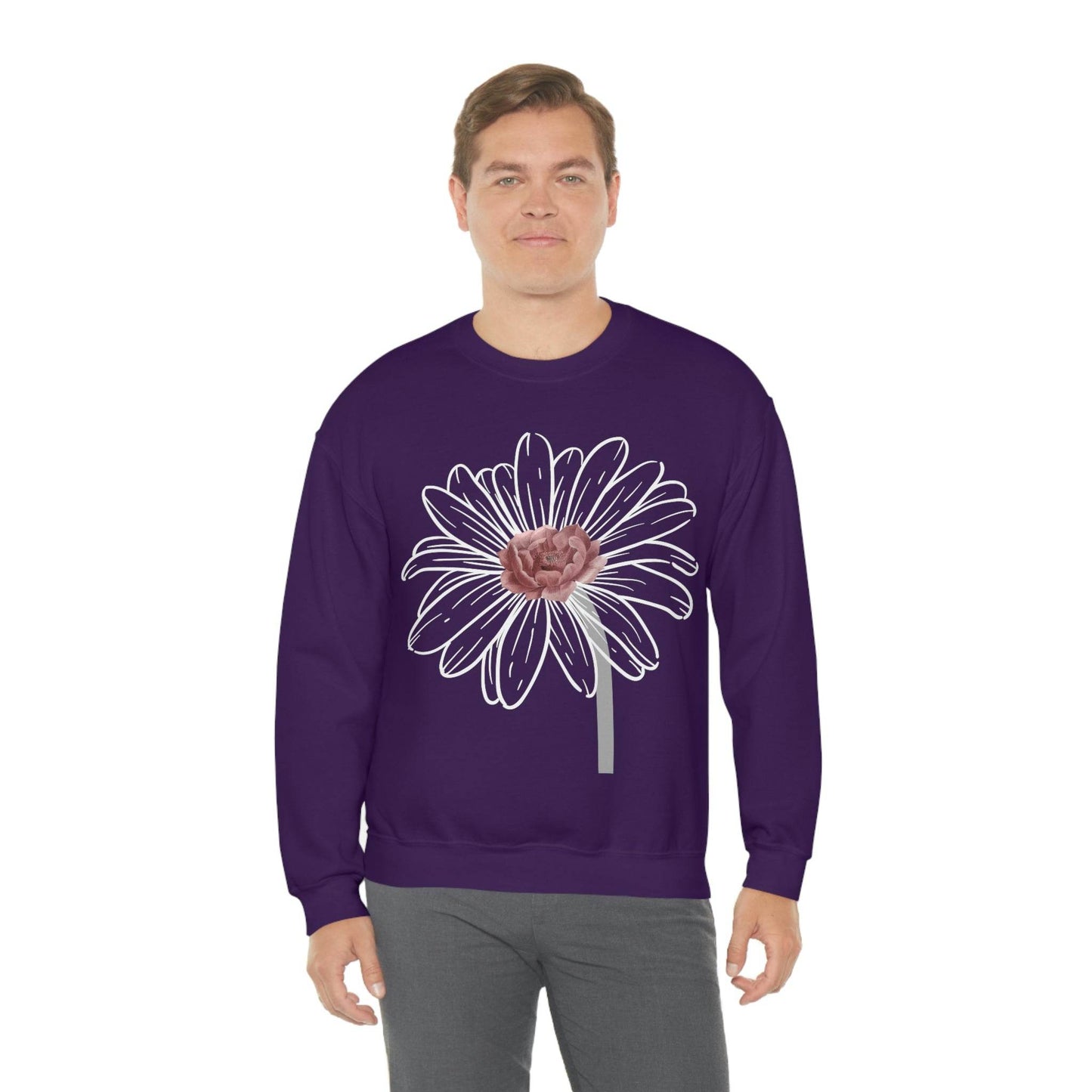 Floral Sweatshirt, Wildflower Sweatshirt, Flower sweatshirt, Wild Flowers - Giftsmojo