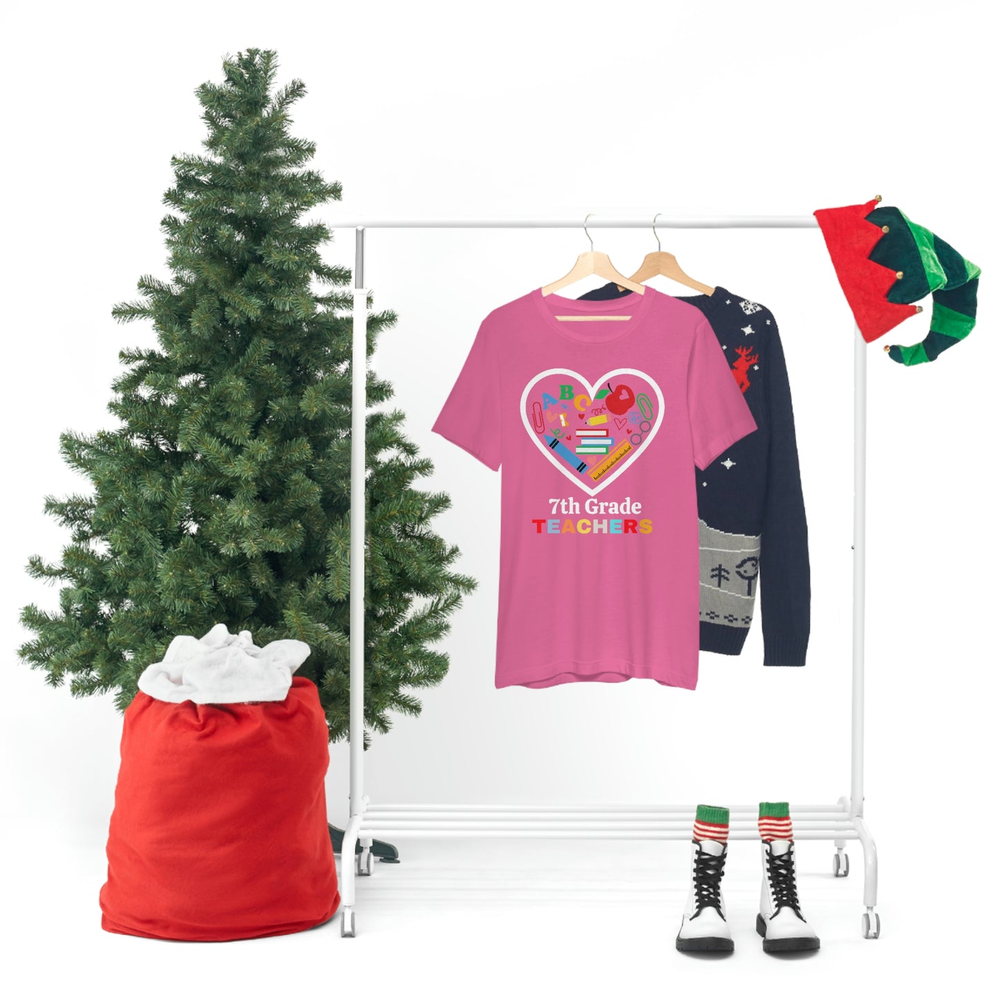 Love 7th Grade Teacher Shirt - Teacher Appreciation Shirt - Gift for Teachers - 7th Grade shirt