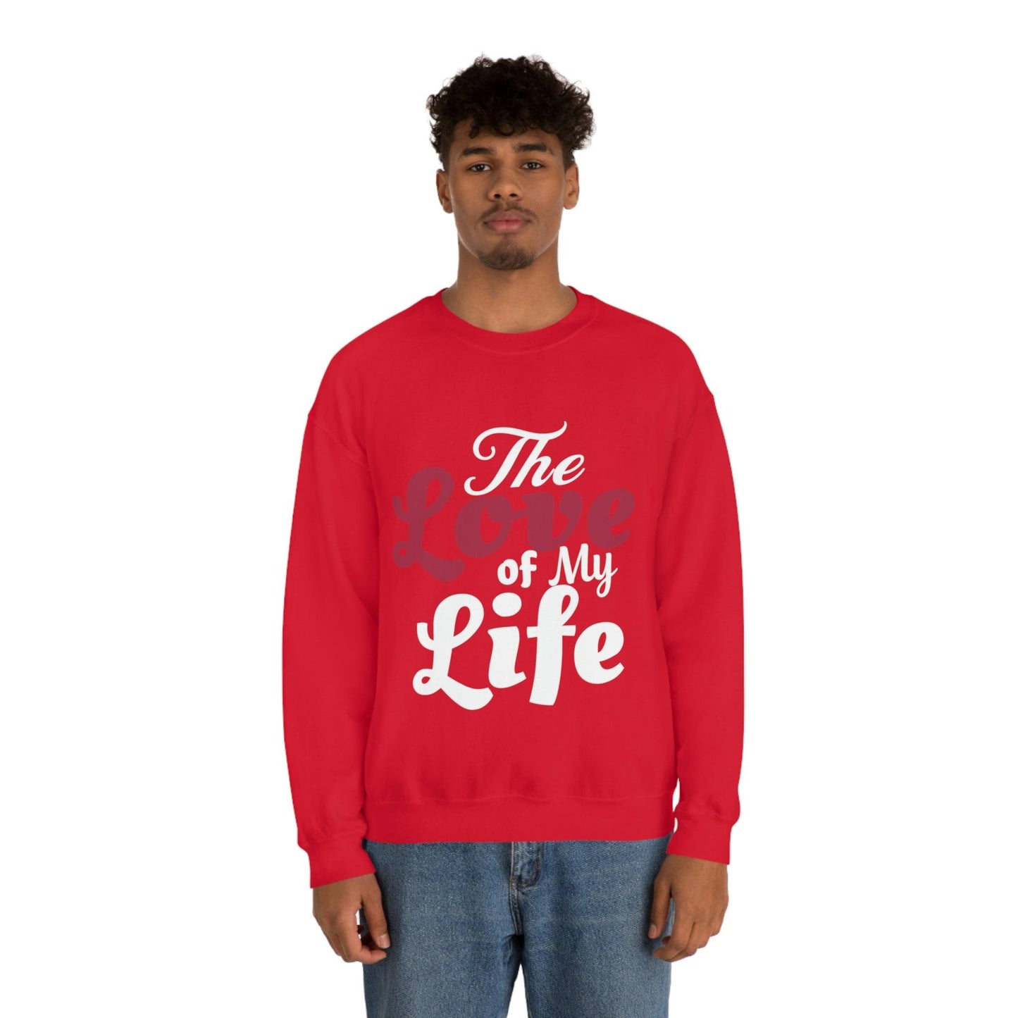 Love Sweatshirt, Love Shirt, Gift For Fiance, Newlywed Gift, Gift For Wife, Engagement Shirt,The Love of My Life, Valentine's day gift