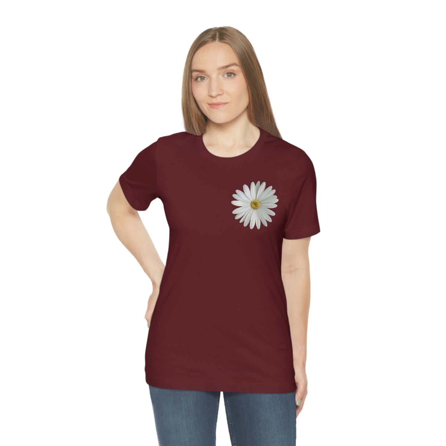 Daisy Shirt Floral Shirt Gift, Boho Shirt, Birth Month Flower, Gift For Mom, Daisy Women Shirt Flower Tee Summer Shirt,