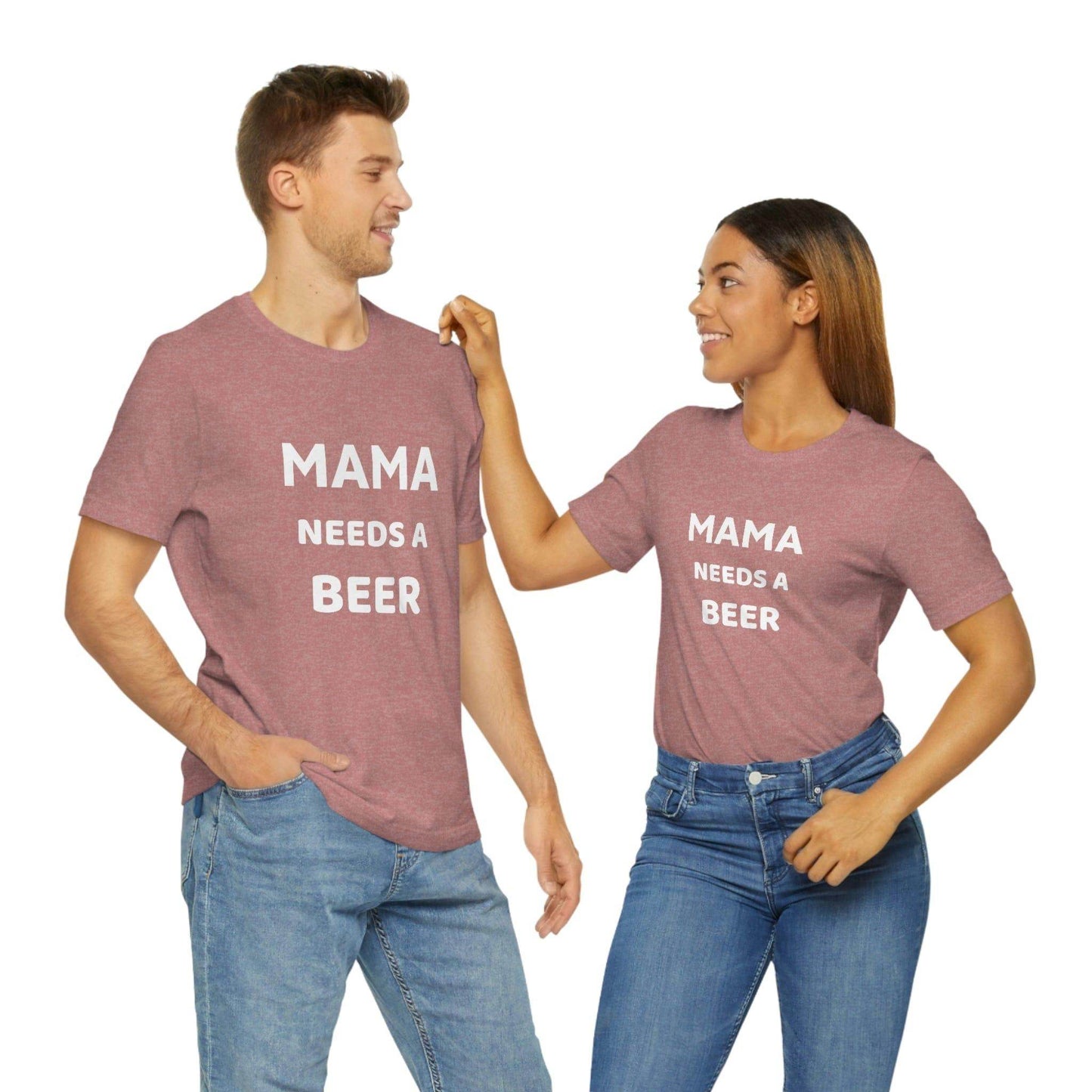 Mama needs a beer - gift for beer lover - Funny beer shirt - Funny shirt - Giftsmojo