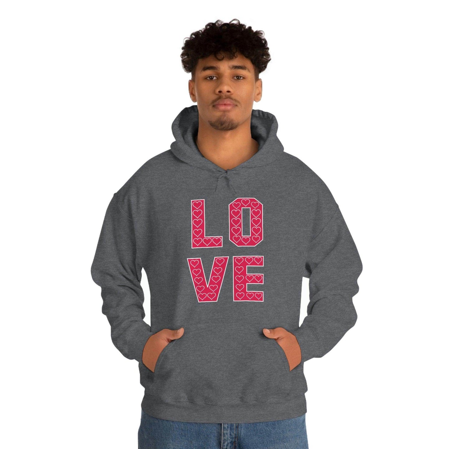 Love Hooded sweatshirt - Giftsmojo