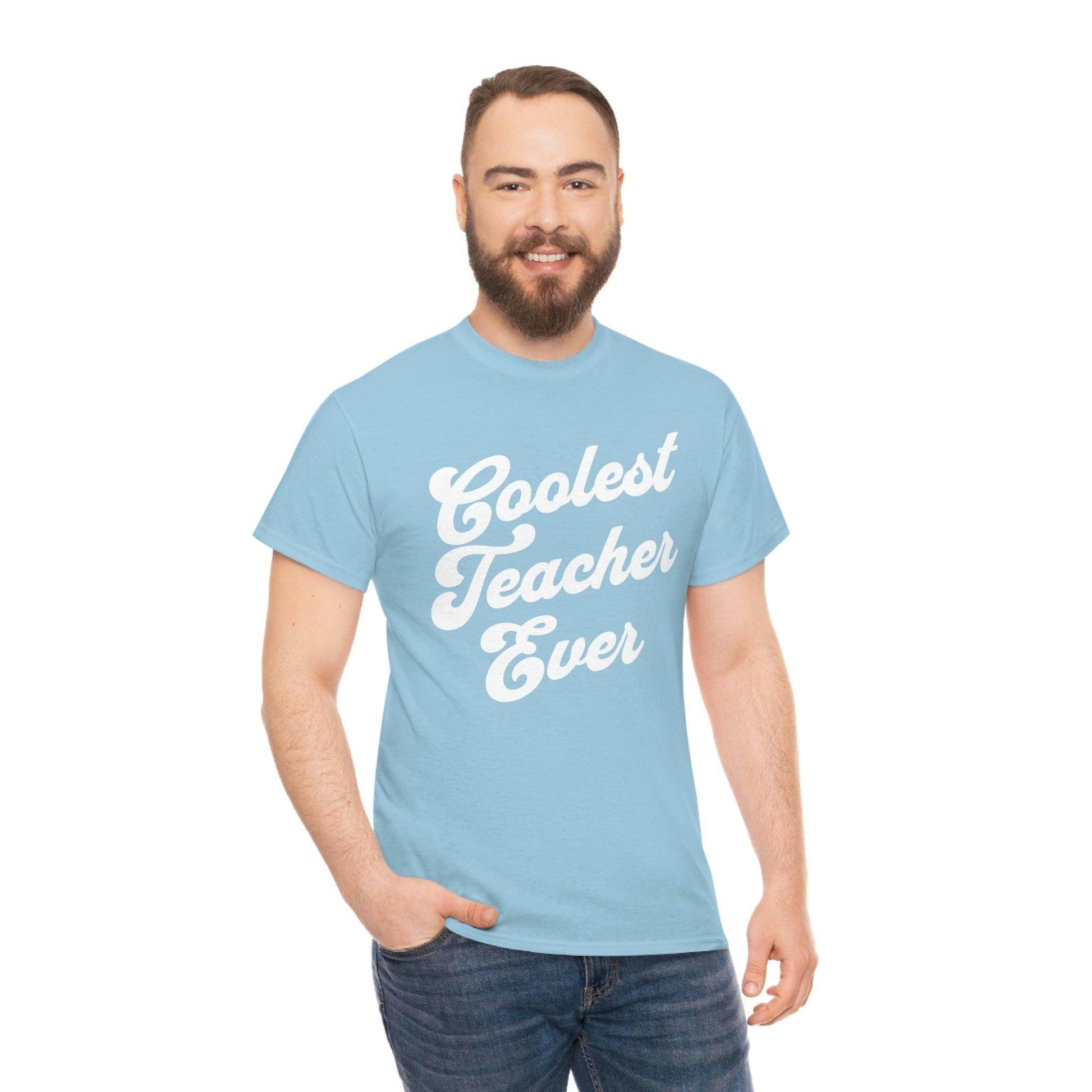 Coolest Teacher Ever Shirt - Giftsmojo
