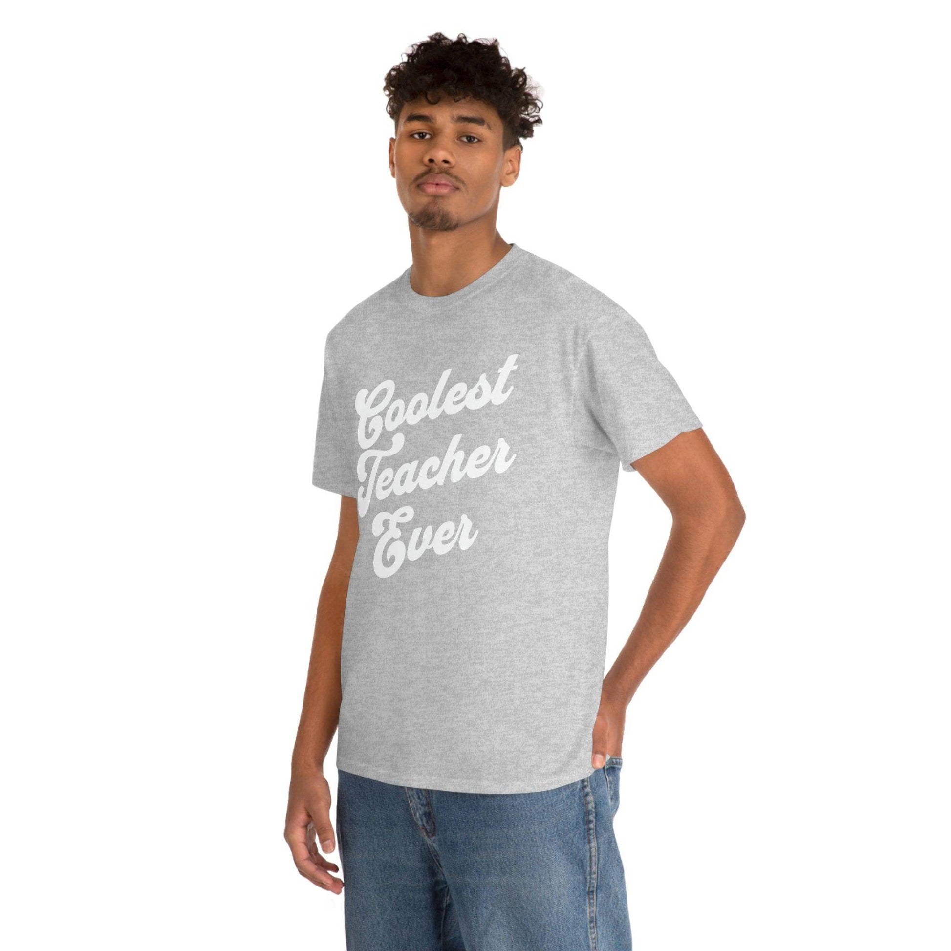 Coolest Teacher Ever Shirt - Giftsmojo
