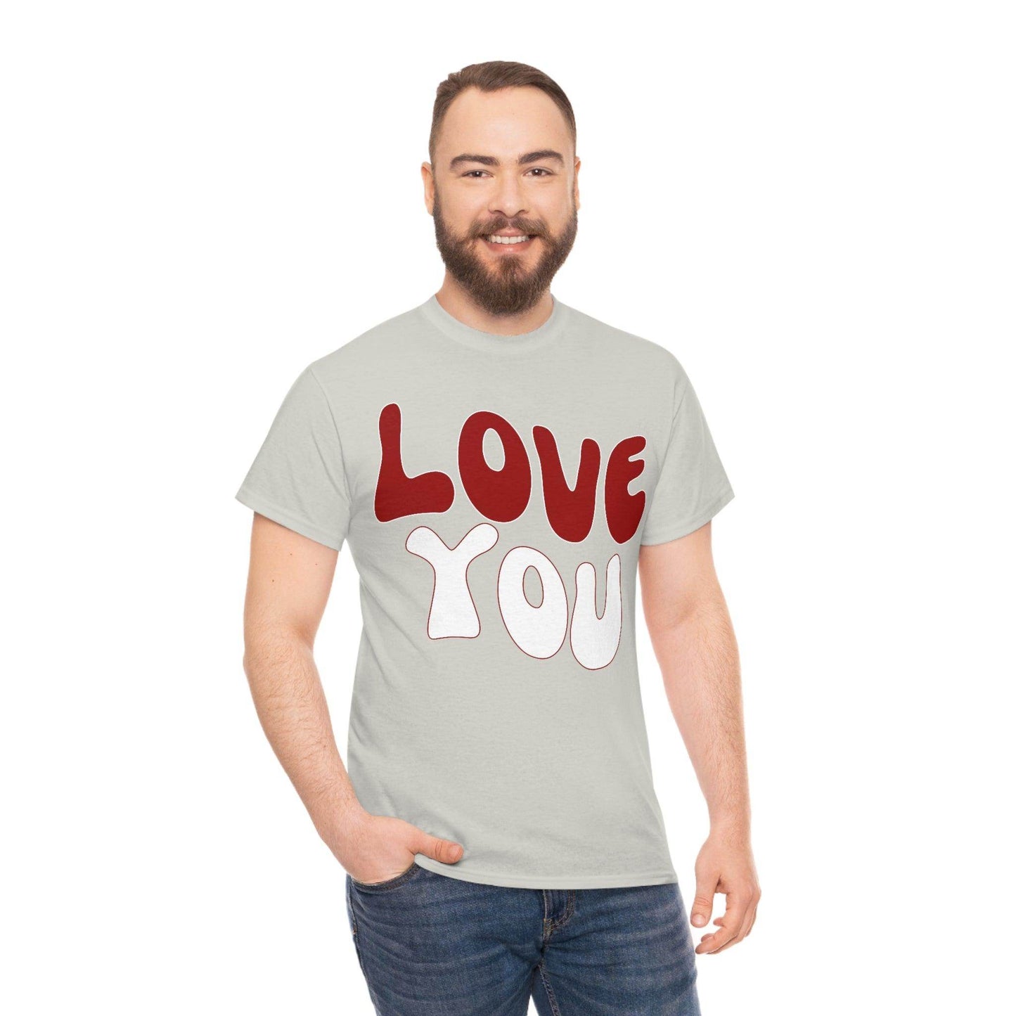 Love You Tee - Giftsmojo