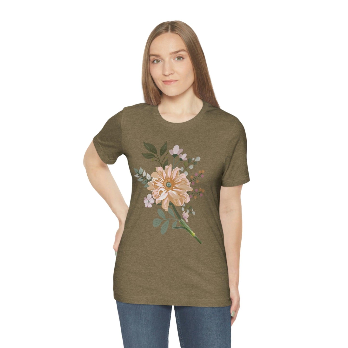 Cute Flower T-shirt - Nature lover Shirt - Cute Flower lover shirt - Giftsmojo