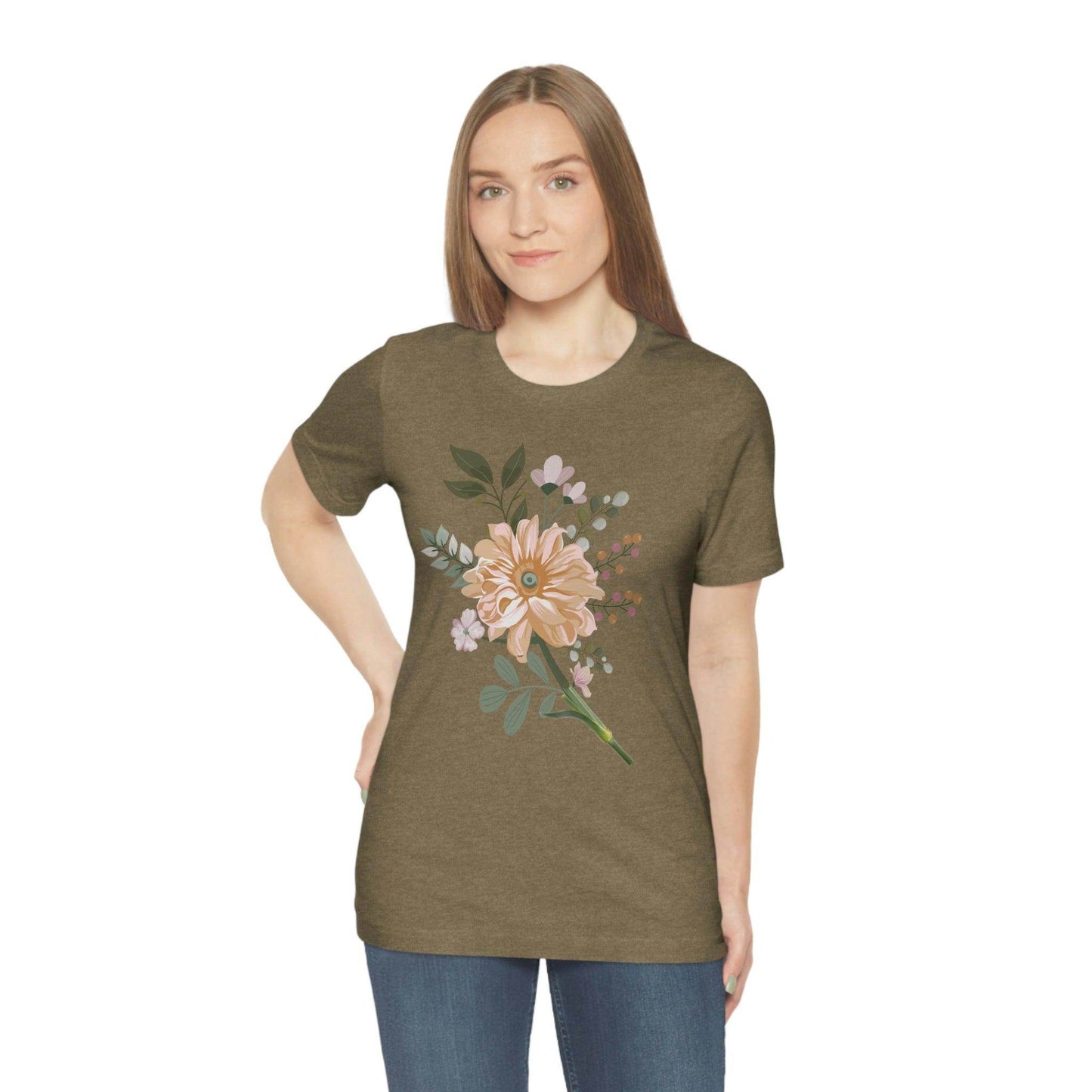 Cute Flower T-shirt - Nature lover Shirt - Cute Flower lover shirt - Giftsmojo