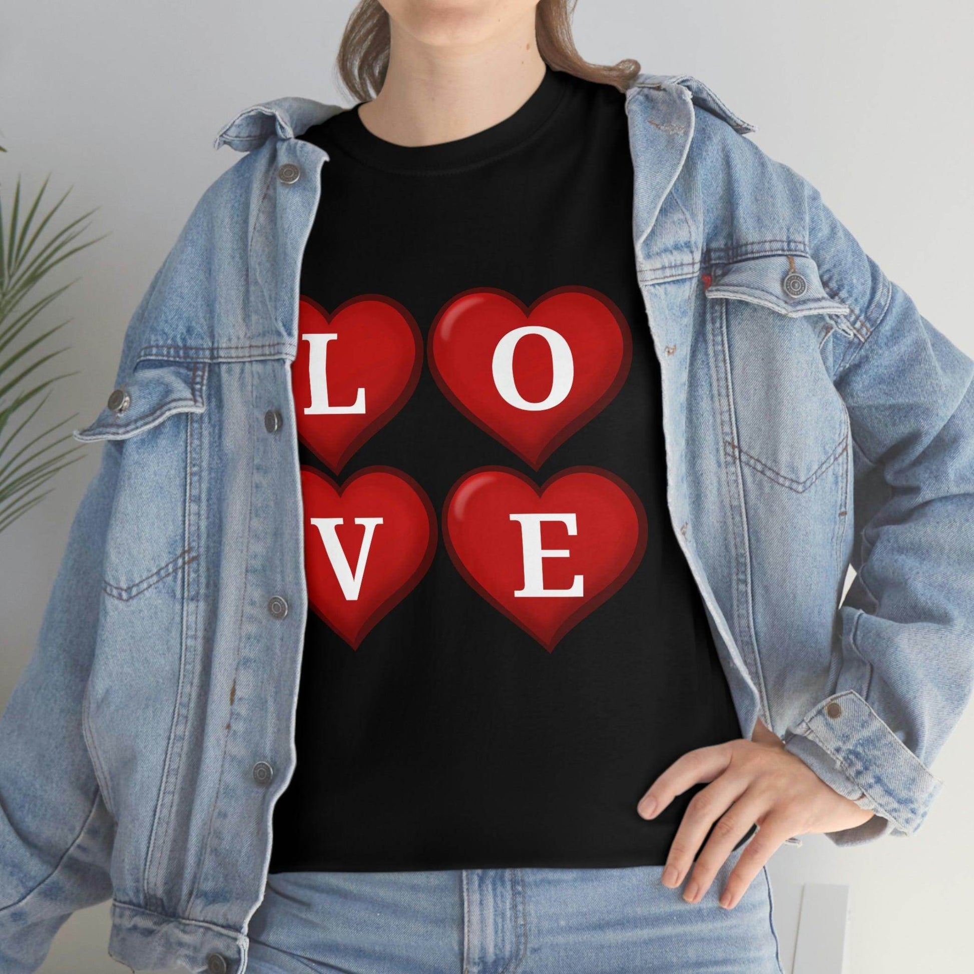 4hearts love Tee - Giftsmojo