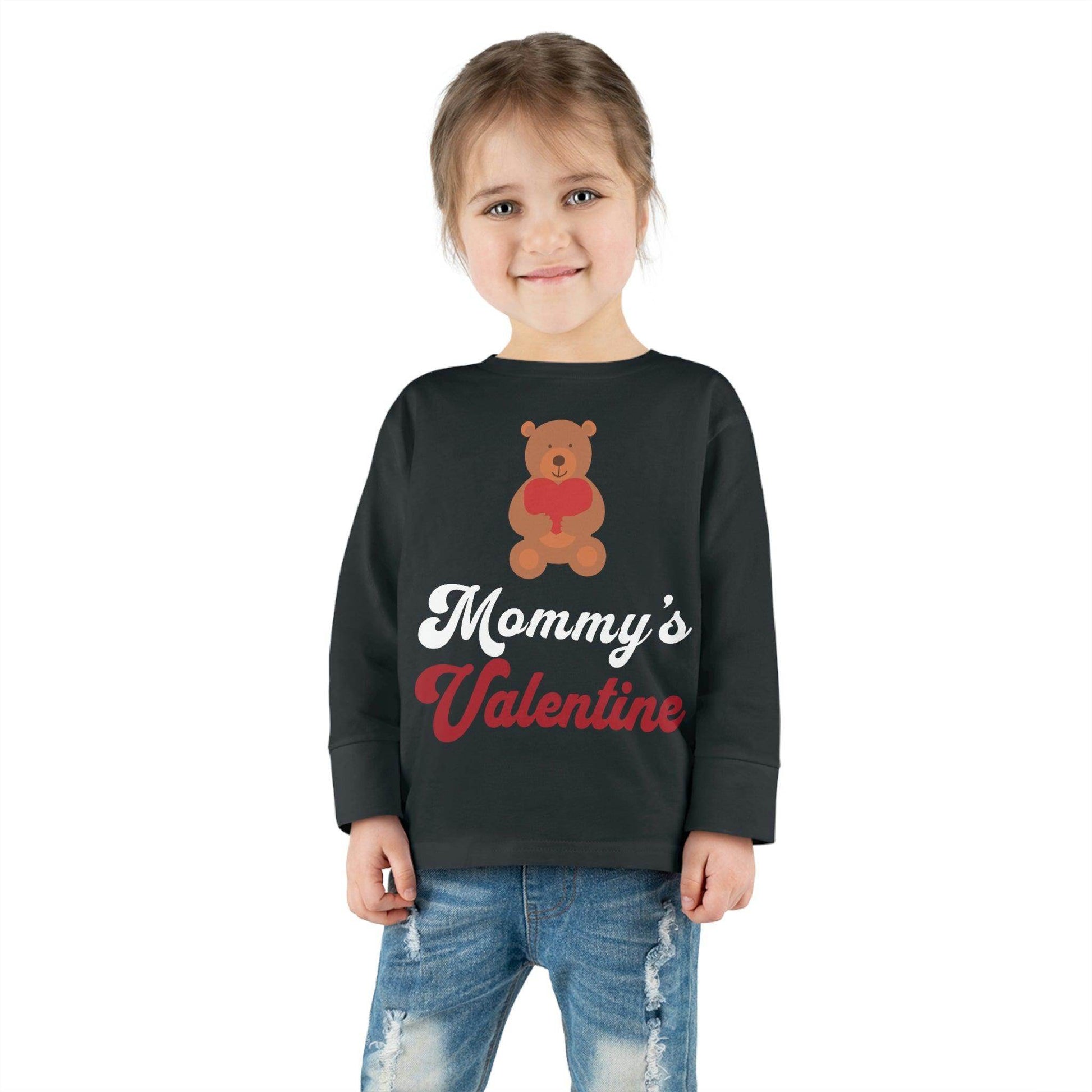 Mommy's Valentine - Kids Valentine day shirt - Giftsmojo