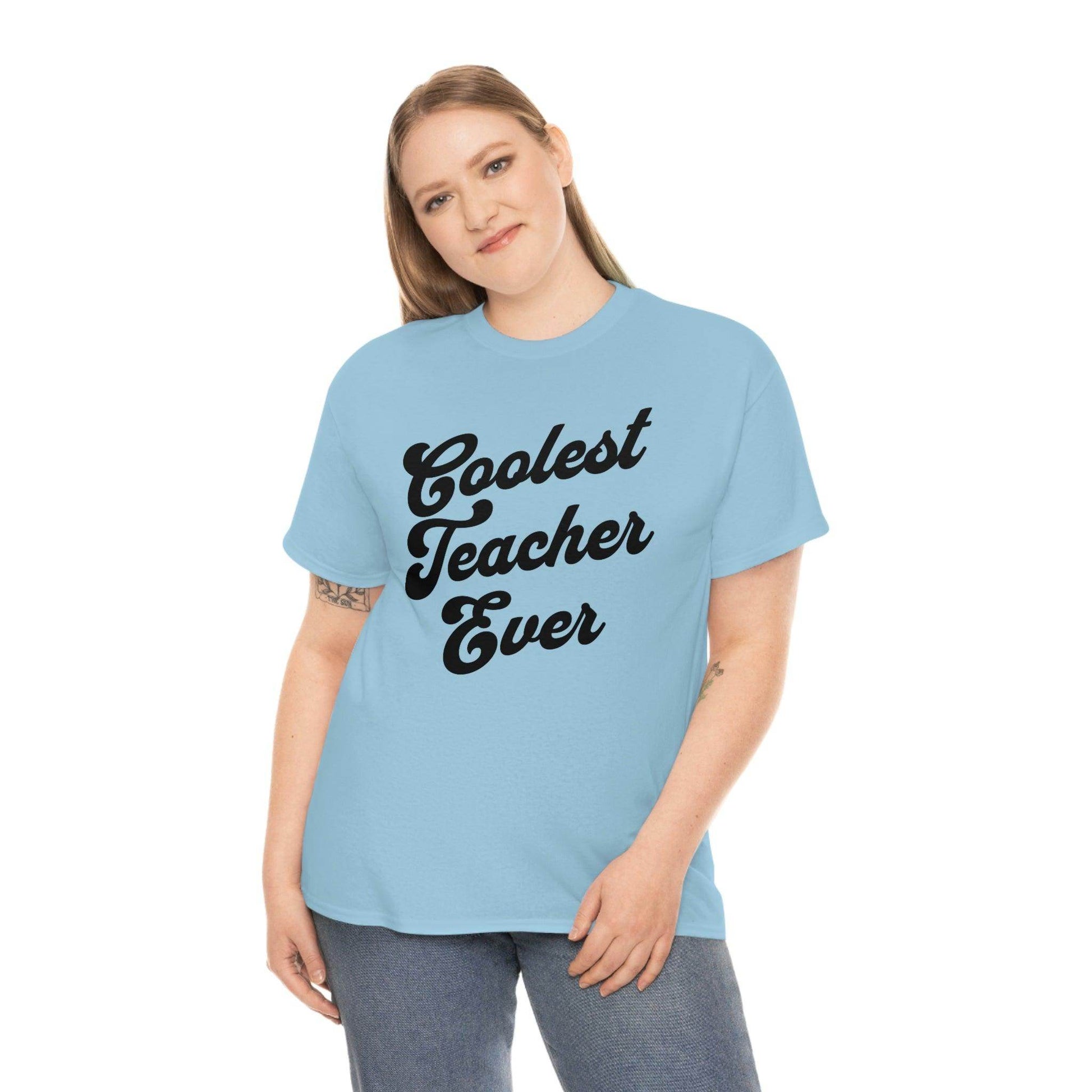 Coolest Teacher Ever Shirt - Giftsmojo