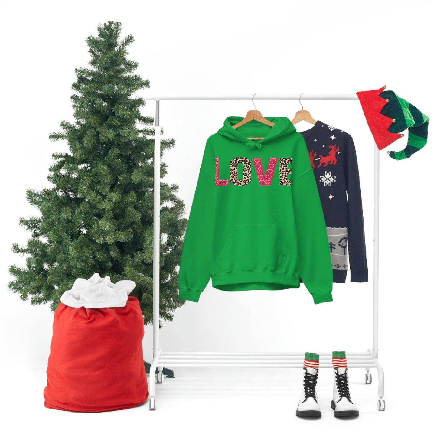 Love Hooded Sweatshirt - Giftsmojo