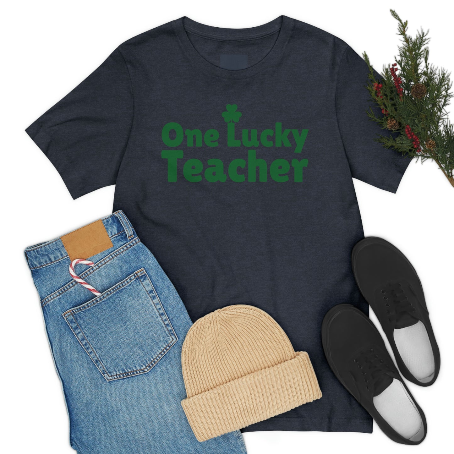 Feeling Lucky Shirt One Lucky Teacher Shirt St Patrick's Day shirt - Funny St Paddy's day Funny Shirt Shamrock shirt shenanigans shirt