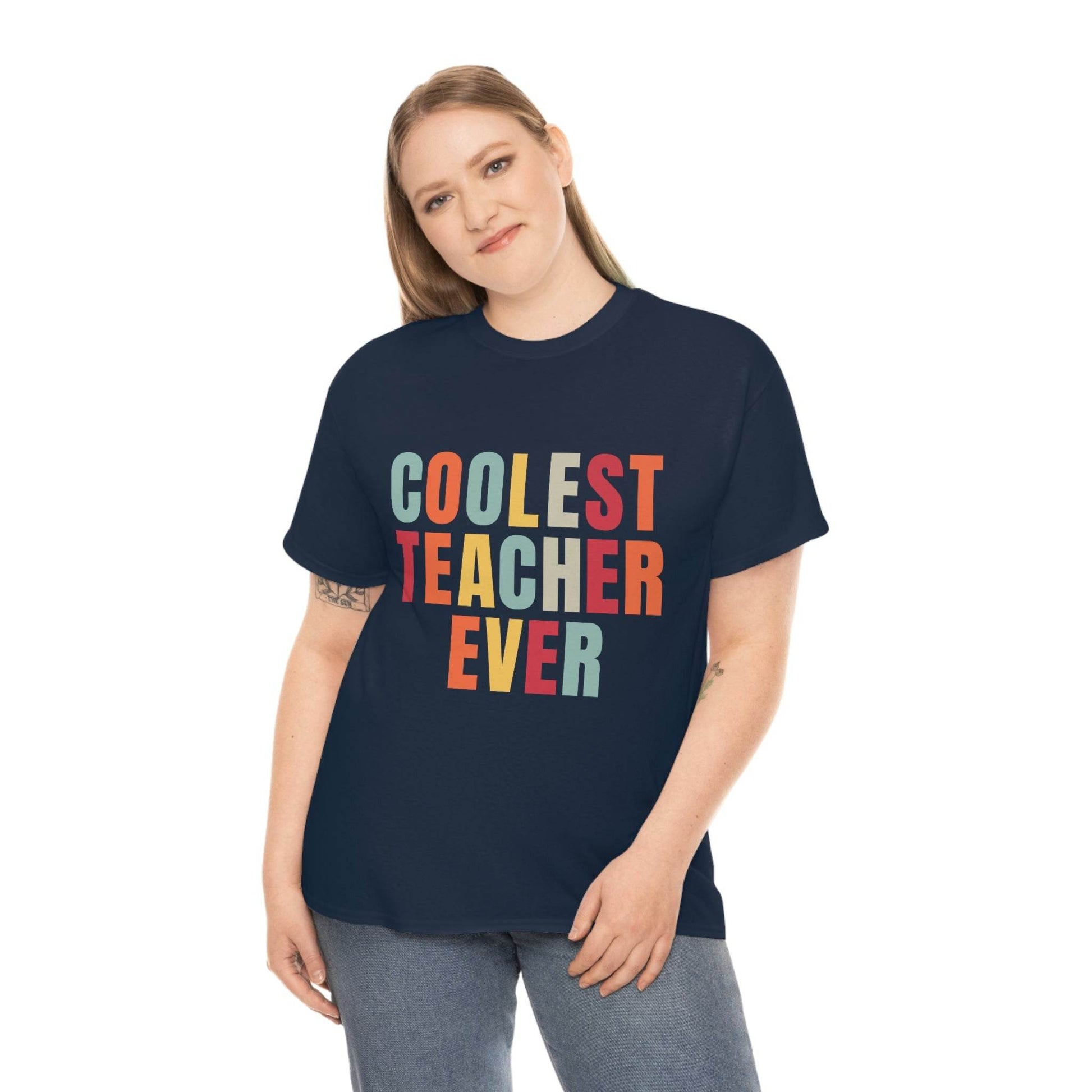 Coolest Teacher Ever Shirt - Giftsmojo