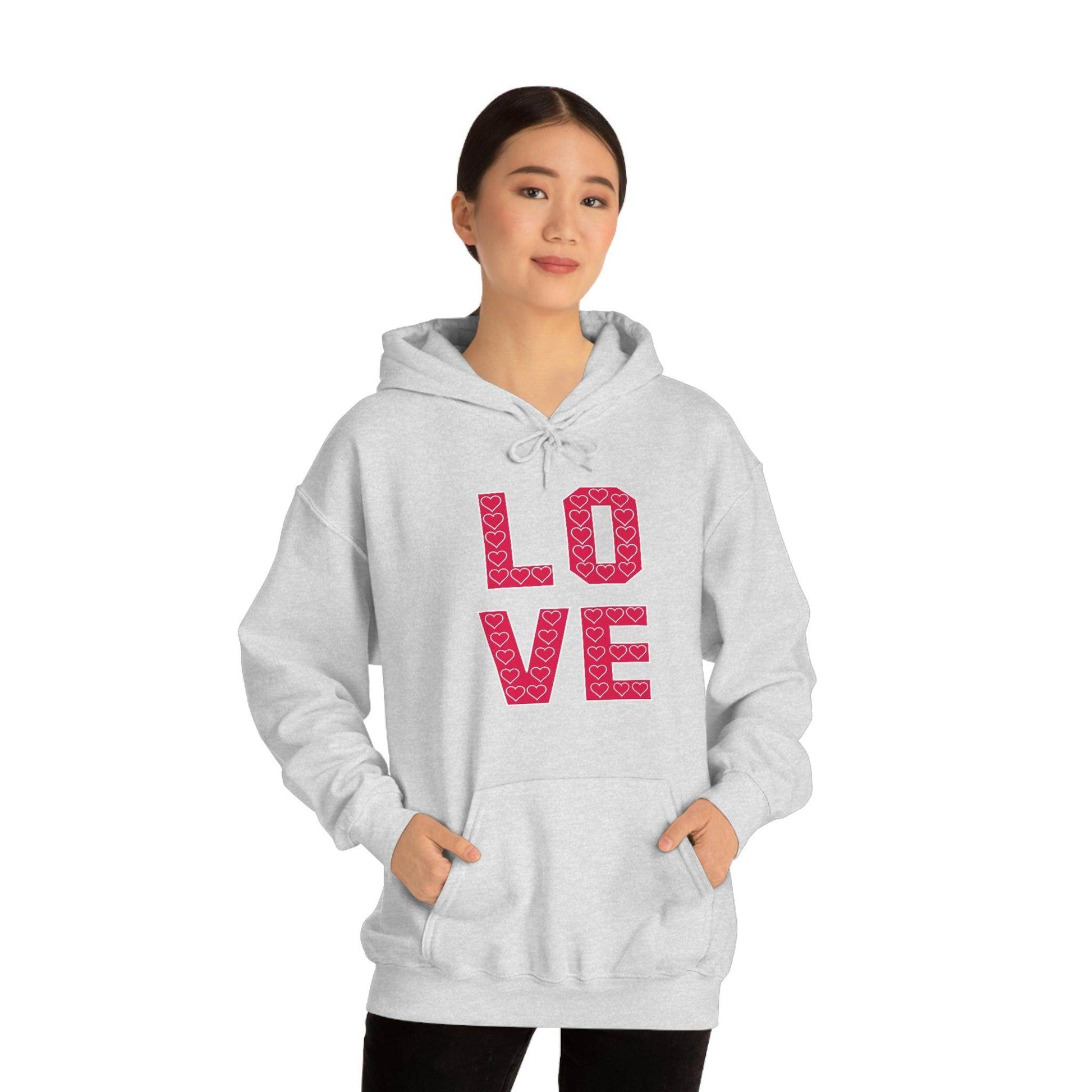 Love Hooded sweatshirt - Giftsmojo