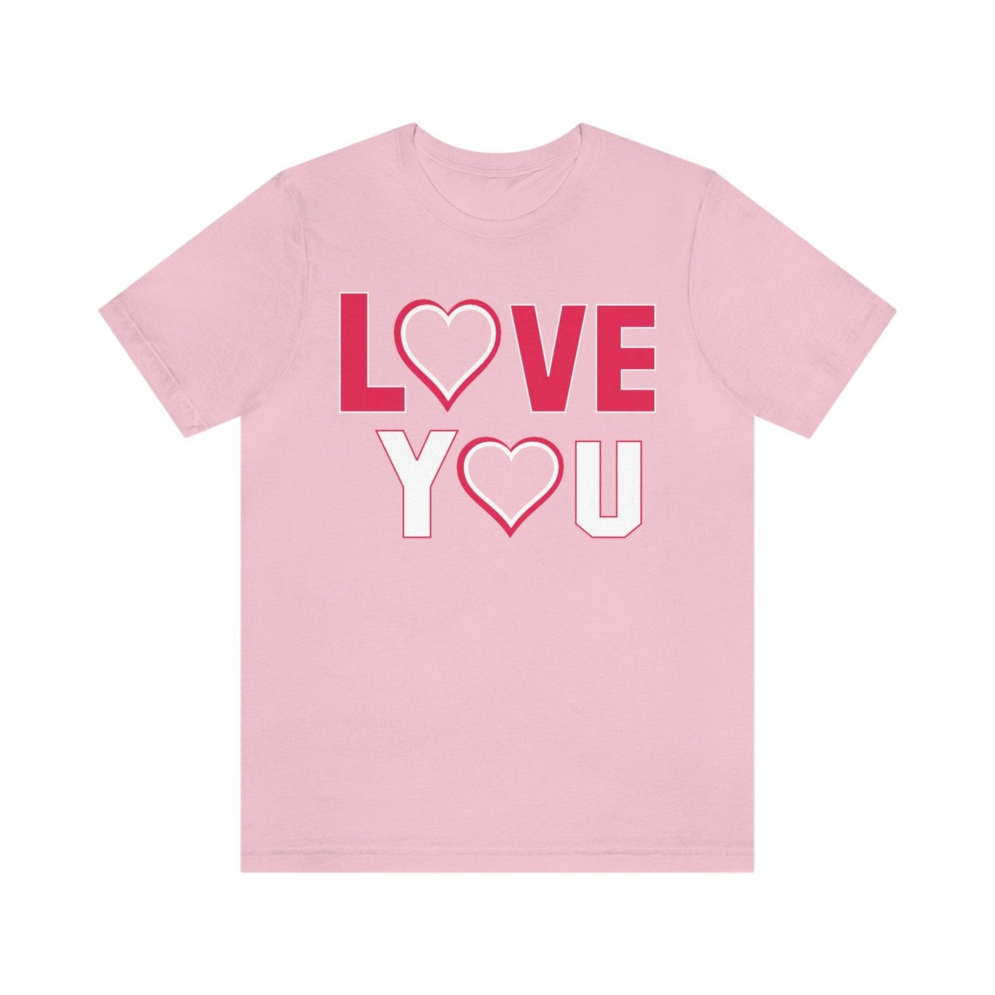 love you heart Tee - Giftsmojo