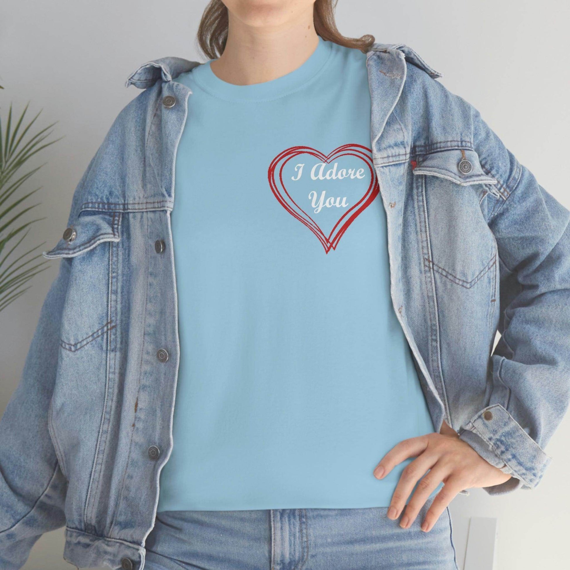 I Adore You T-shirt - Giftsmojo