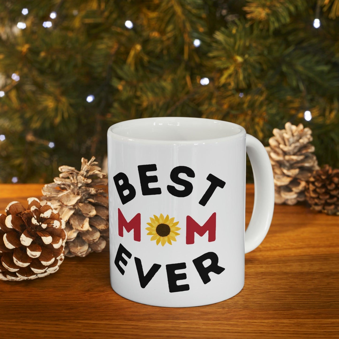 Best Mom Ever Mug, gift for mom on mothers day, Birthday gift for mom, gift for her, coffee mug for her, hot cocoa mug, gift for coffee lover - Giftsmojo