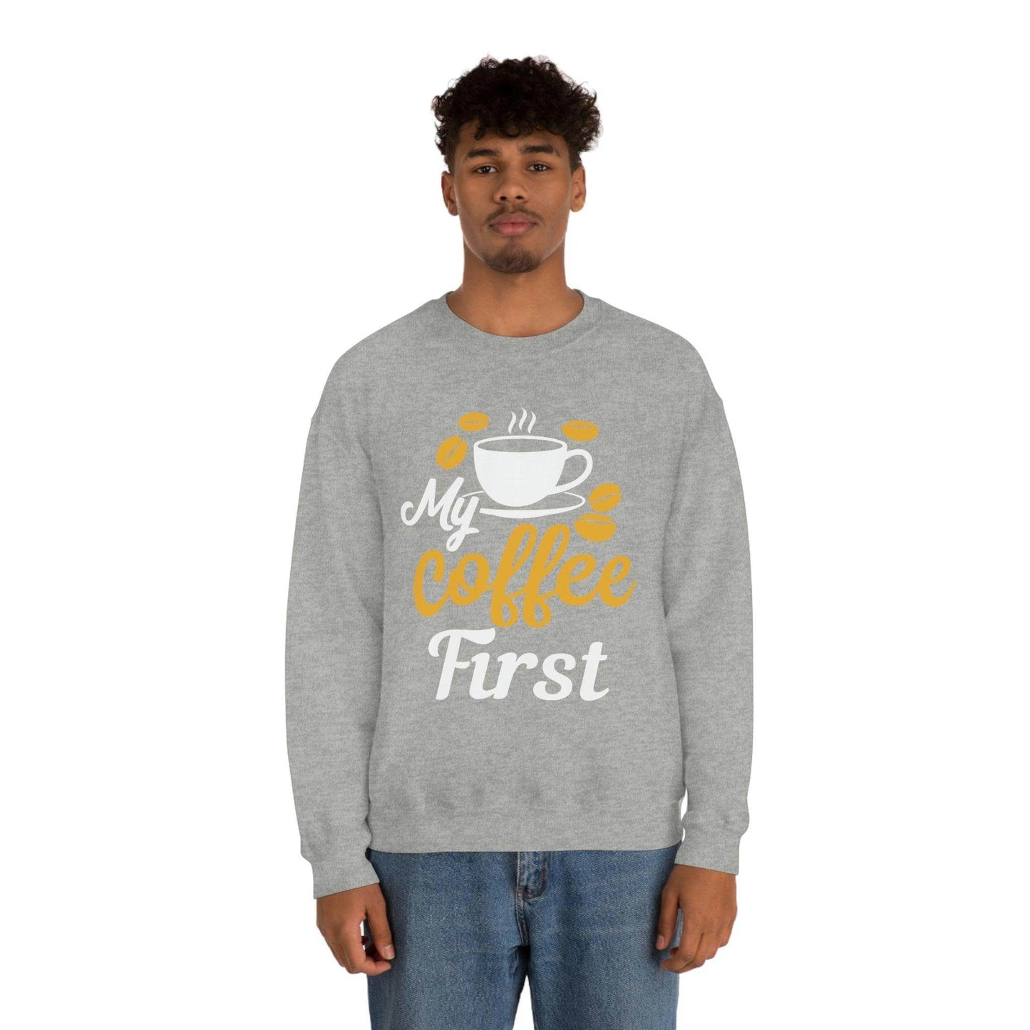 My Coffee First Sweatshirt - Giftsmojo