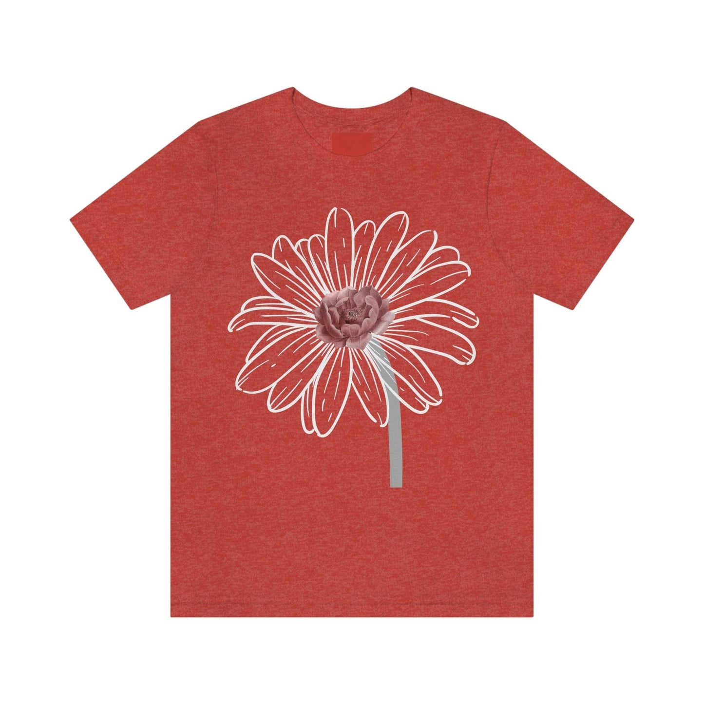 Flower Tshirt, Vintage Flower Shirt, Vintage Botanical Shirt, Vintage T-shirt, Graphic Tshirt, Botanical Print, Wildflower shirt, floral Tee - Giftsmojo