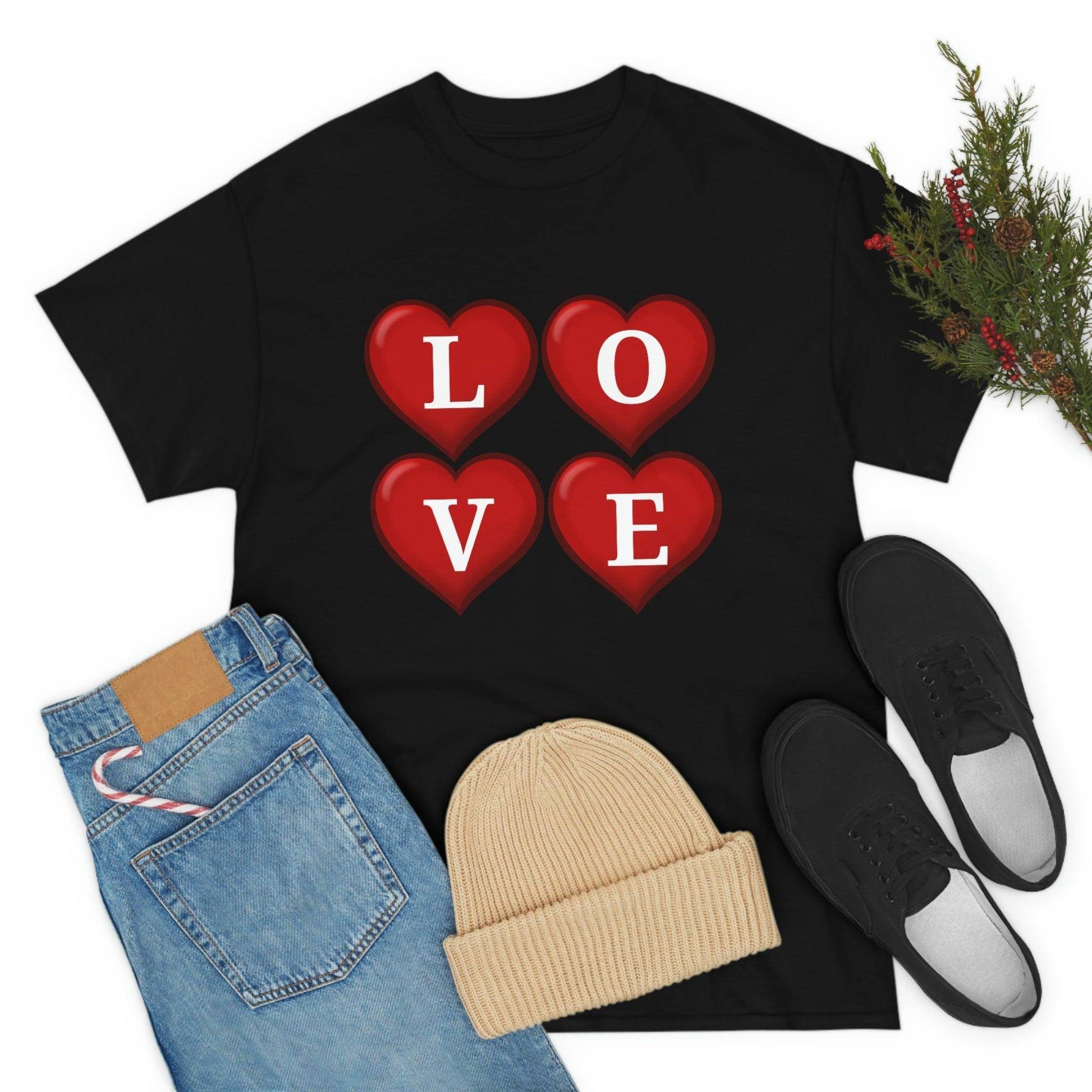 4hearts love Tee - Giftsmojo