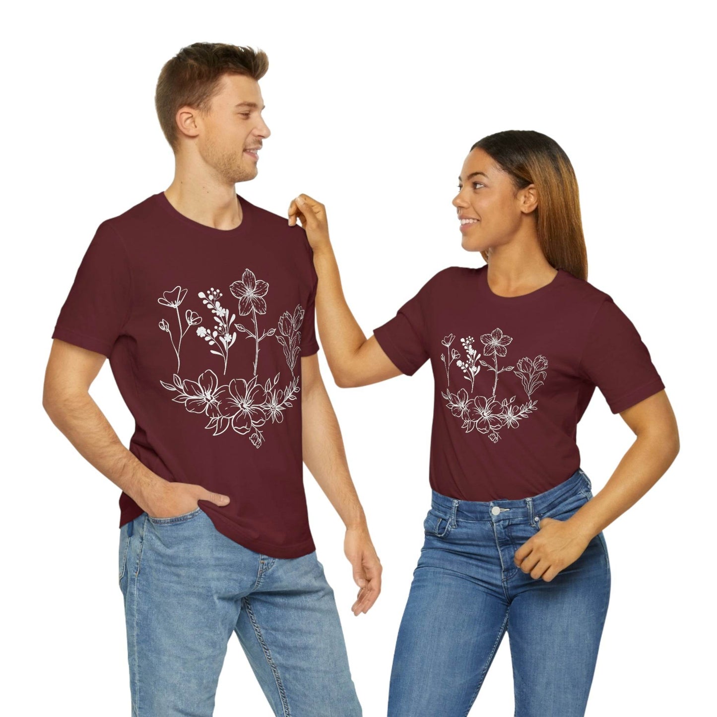 Flower Tshirt - Nature lover Shirt - Giftsmojo