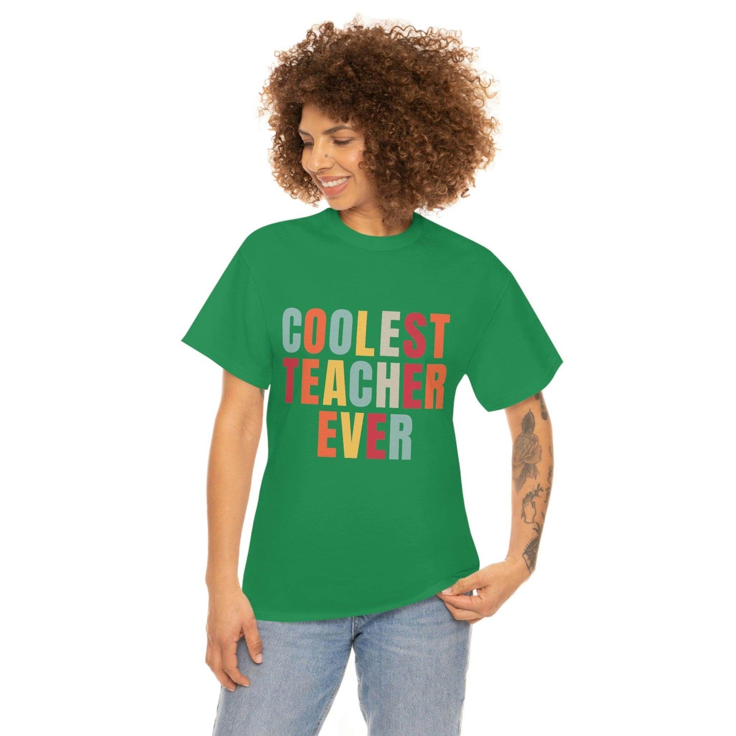 Coolest Teacher Ever Shirt - Giftsmojo