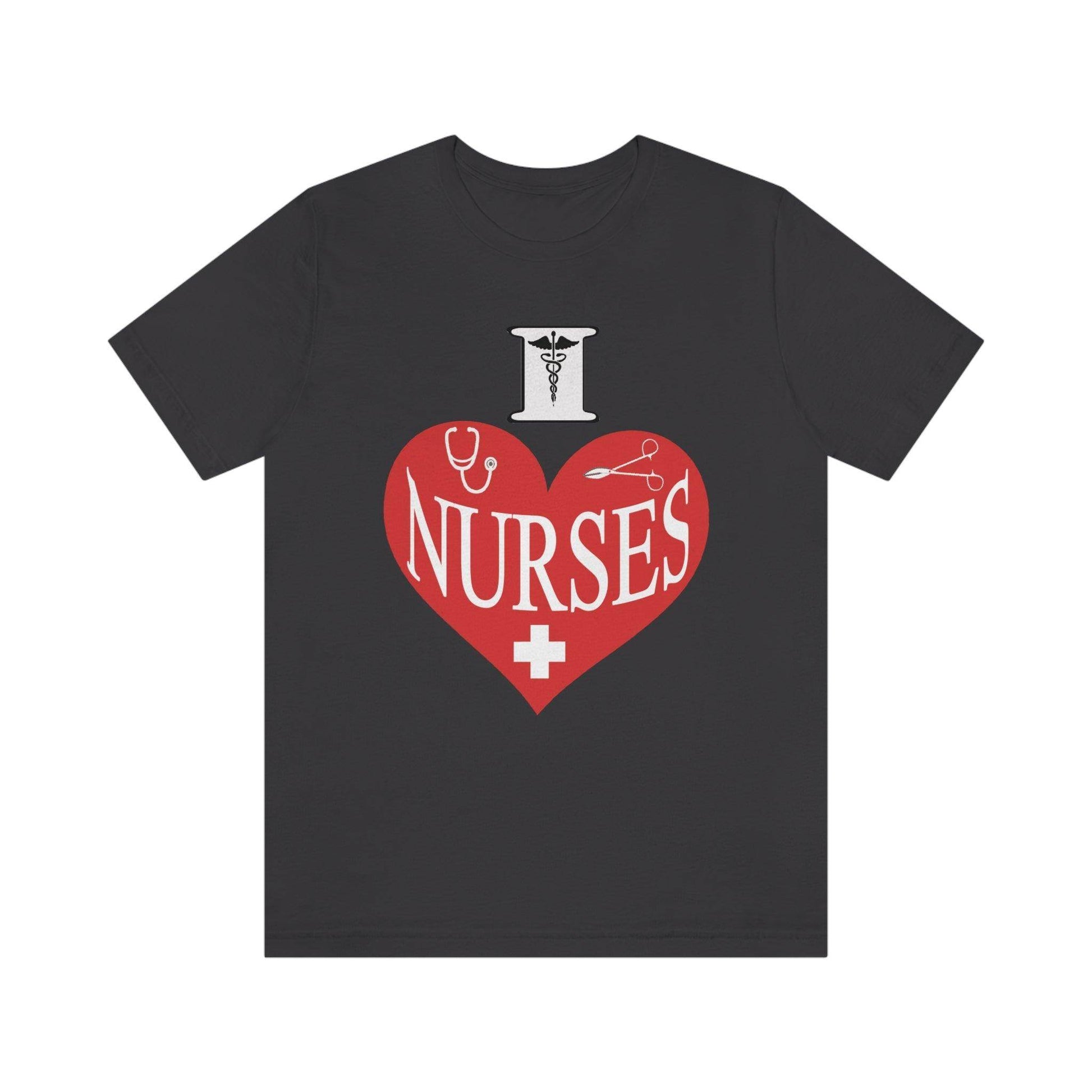 I love Nurses Tee - Giftsmojo