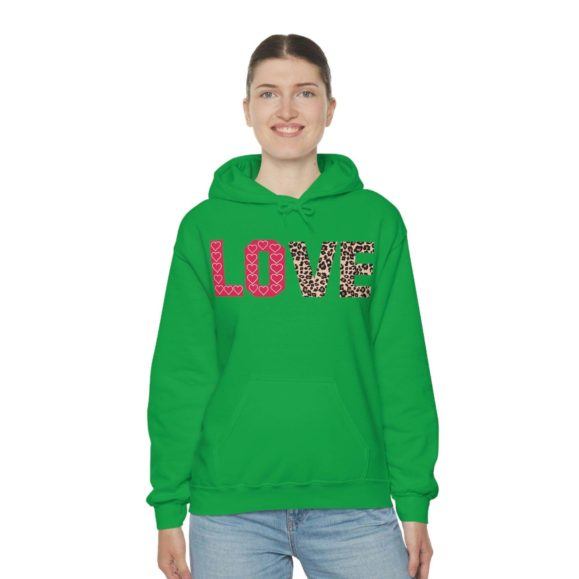Leopard print Hooded Sweatshirt - Giftsmojo