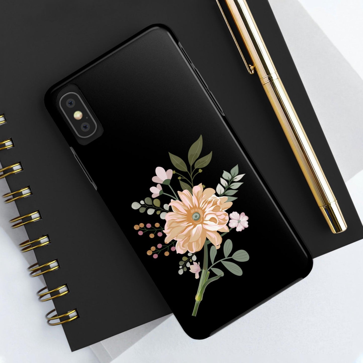 Floral Phone case, Tough Phone Cases, Mom Phone Case fit for iPhone 14 Pro, 13, 12, 11 Pro Max, Xr, Xs, 8+, 7, And Samsung S6