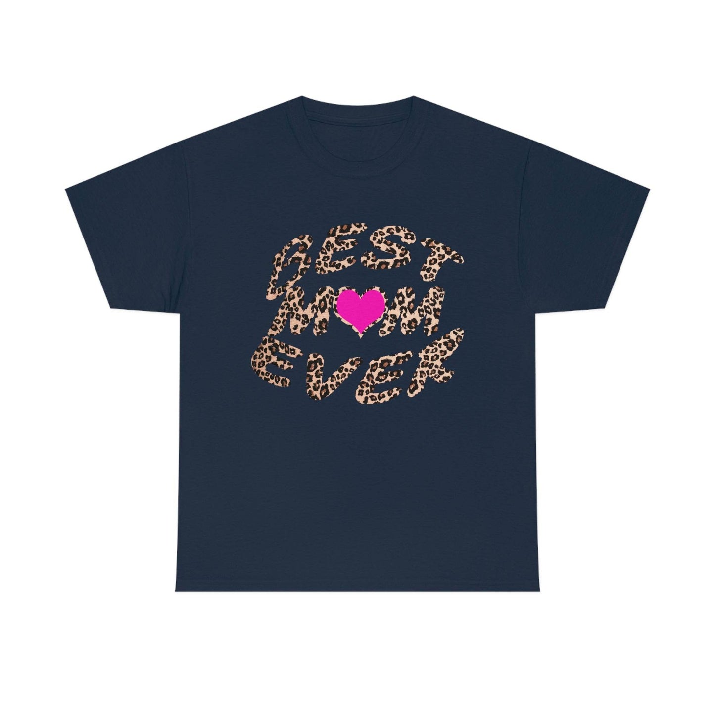 Best mom ever leopard print Tee - Giftsmojo