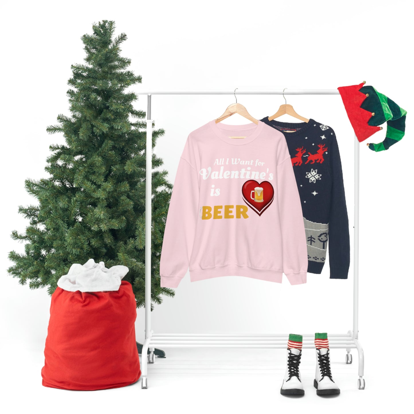 All I want for Valentine's is Beer Sweatshirt
