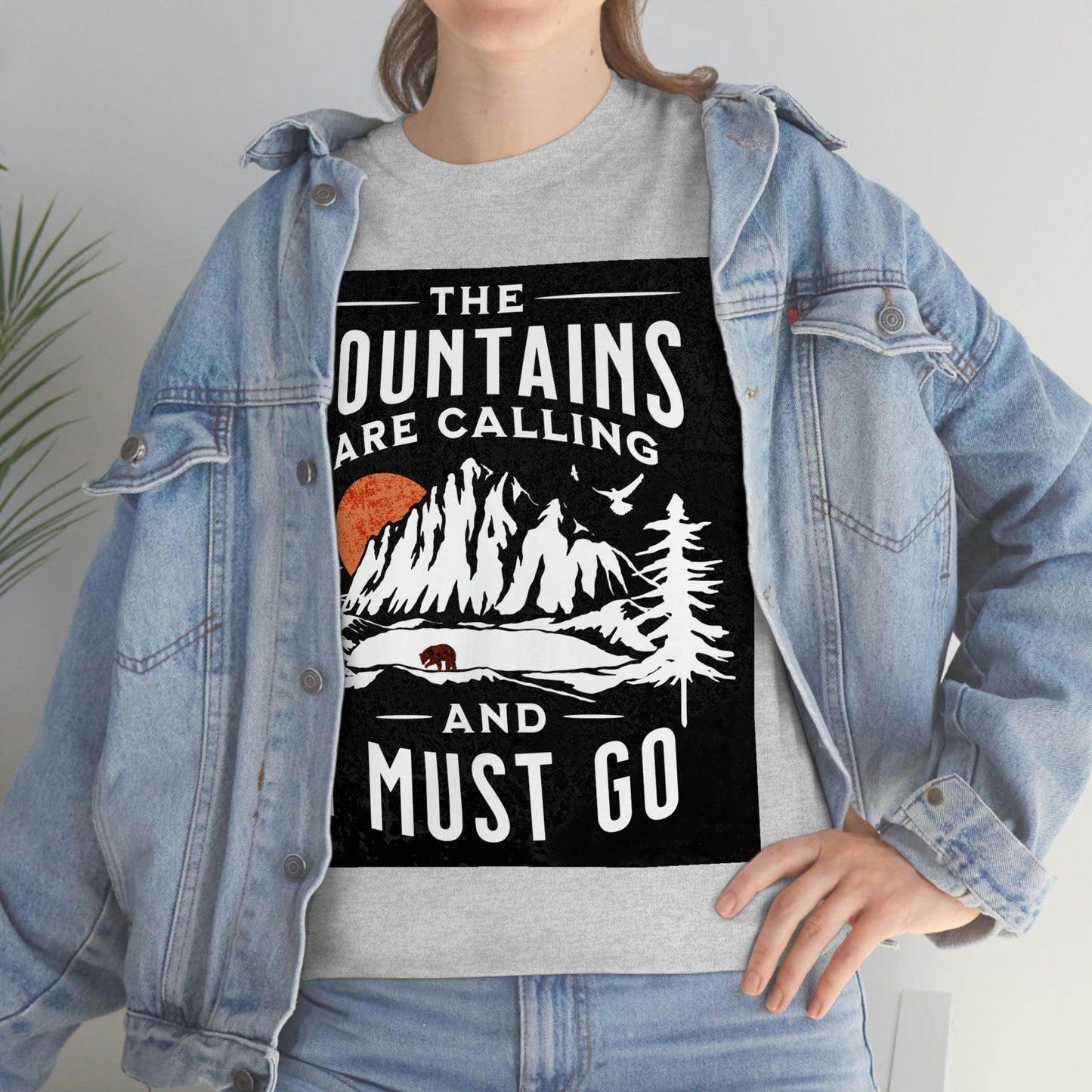 The Mountains are calling Tee - Giftsmojo