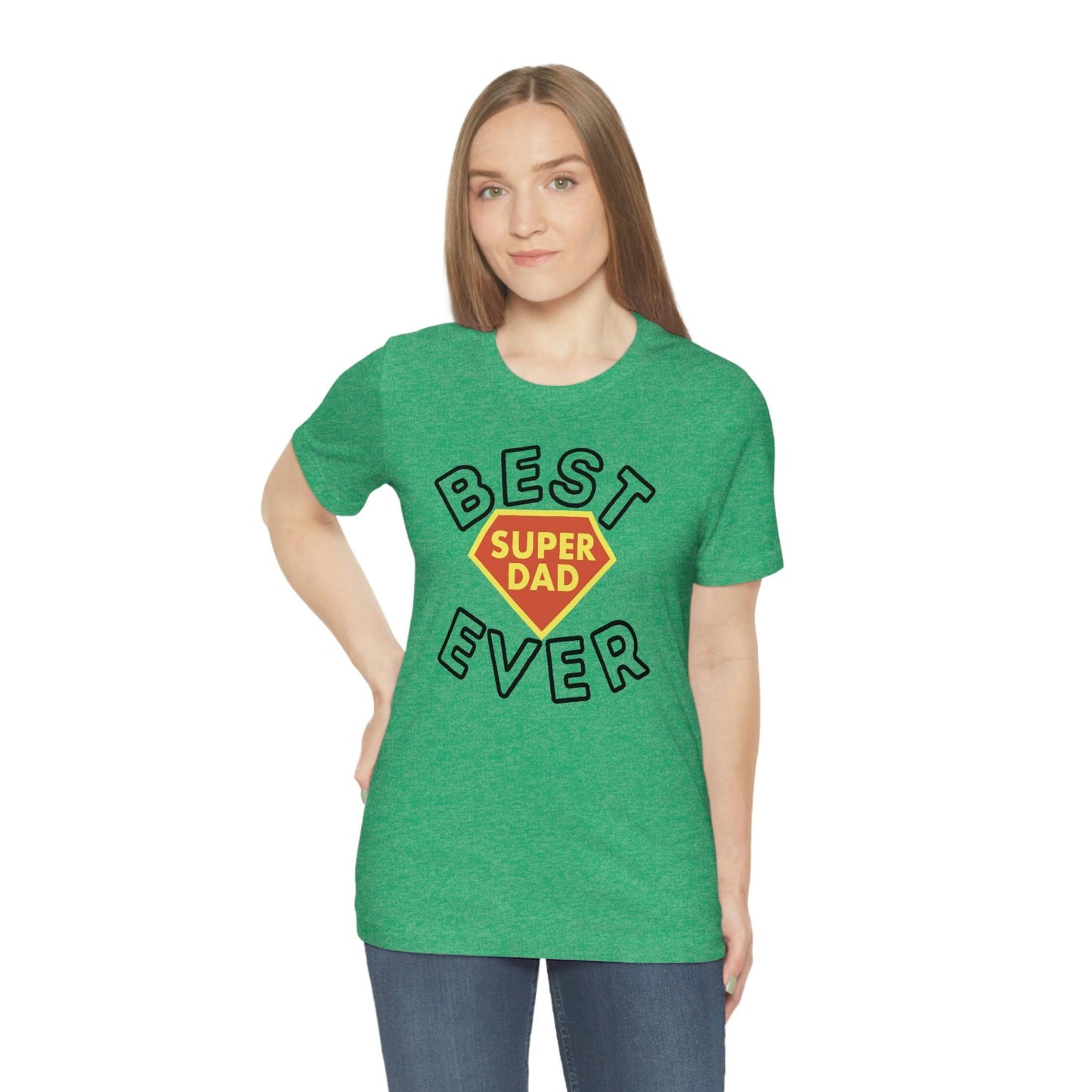 Dad Gift - Best Dad Gift - Best Super Dad Ever Shirt -Dad Shirt - Funny Fathers Gift - Husband Gift - Funny Dad Tshirt - Dad Birthday Gift - Giftsmojo