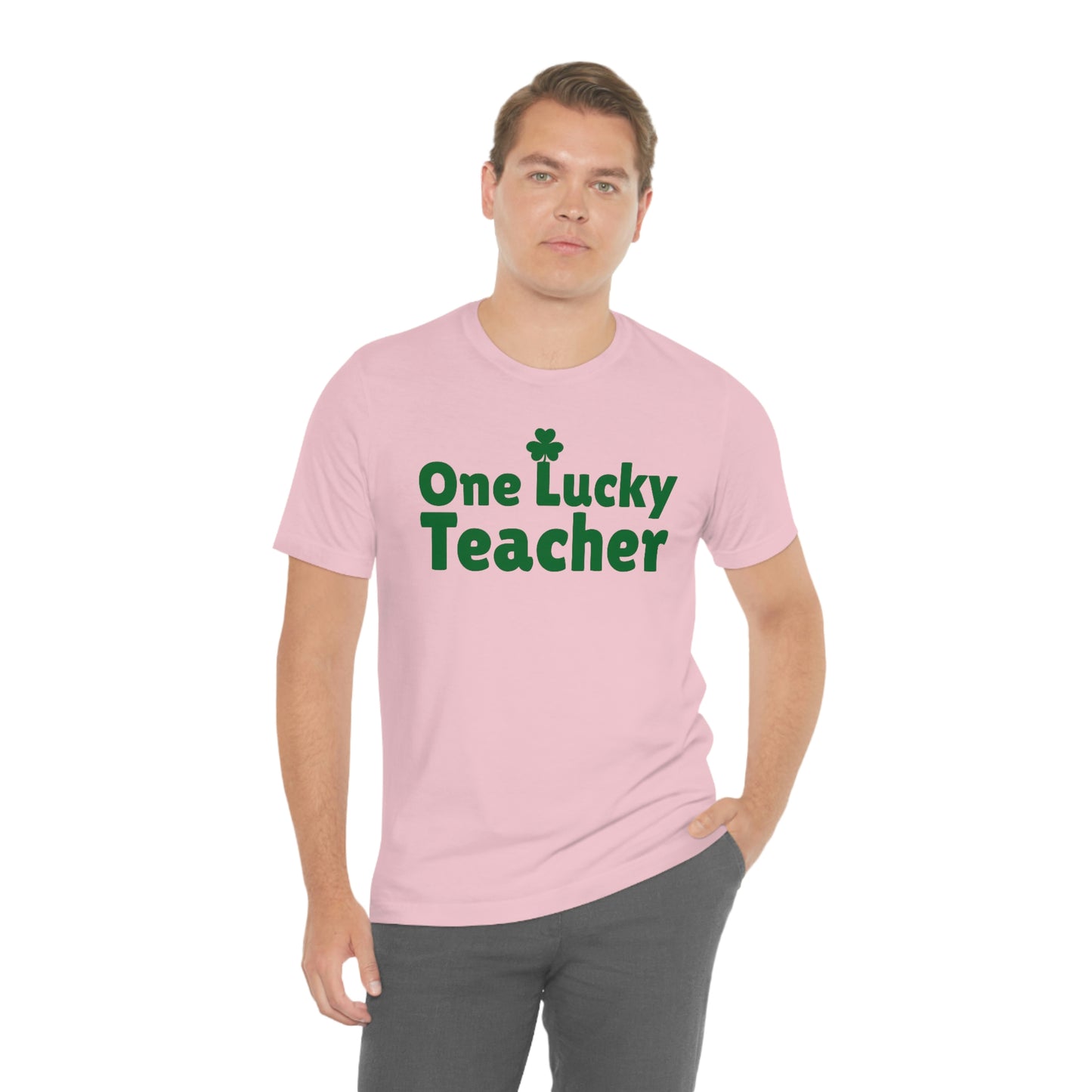 Feeling Lucky Shirt One Lucky Teacher Shirt St Patrick's Day shirt - Funny St Paddy's day Funny Shirt Shamrock shirt shenanigans shirt