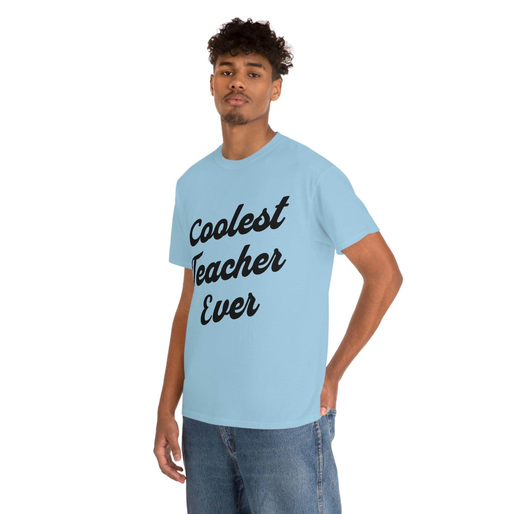 Coolest Teacher Ever T-Shirt - Teacher appreciation - gift for teachers - Giftsmojo