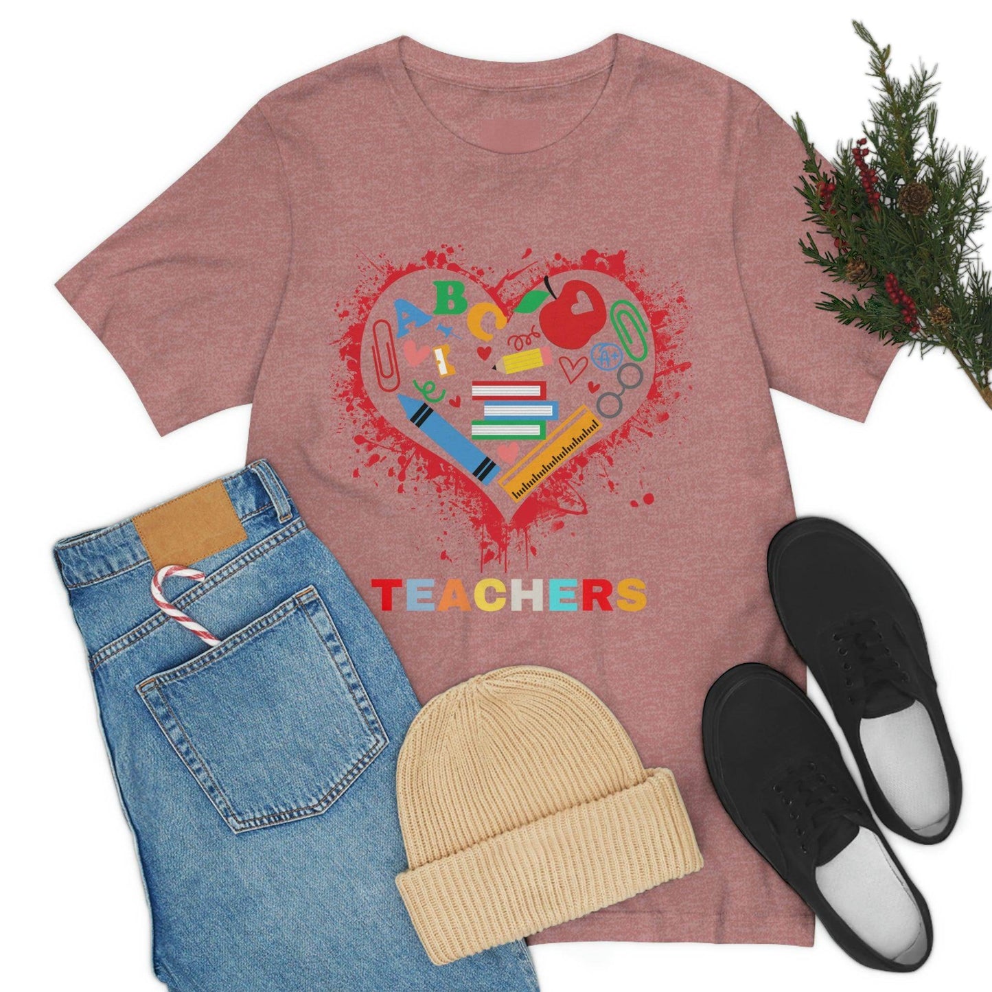 Love Teachers Shirt - Teacher Appreciation Shirt - Giftsmojo