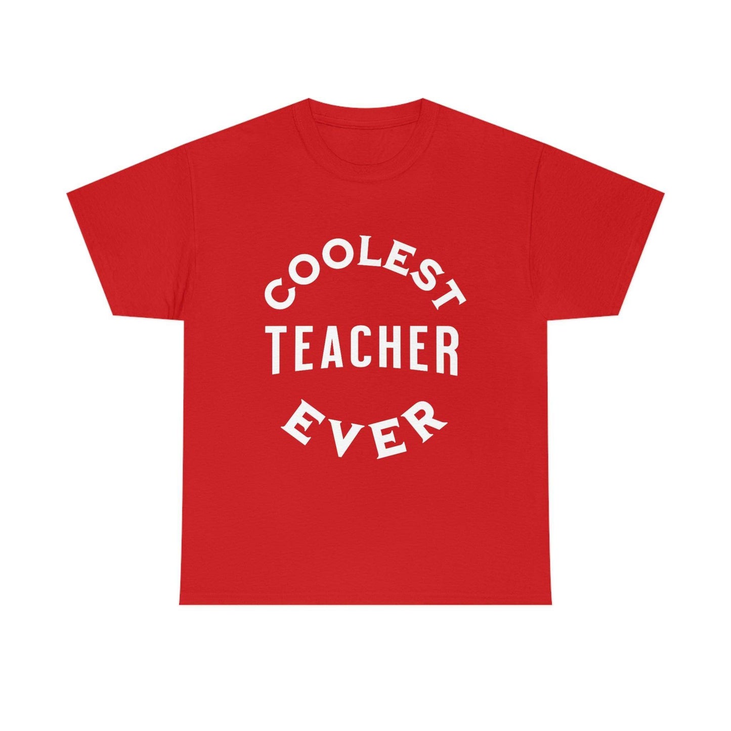 Coolest Teacher Ever Tee - cute teacher shirt - gift for teacher - Giftsmojo