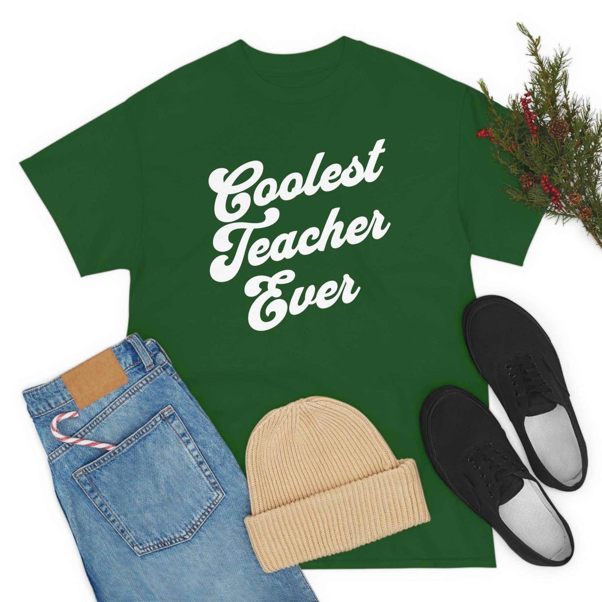 Coolest Teacher Ever Shirt - Giftsmojo