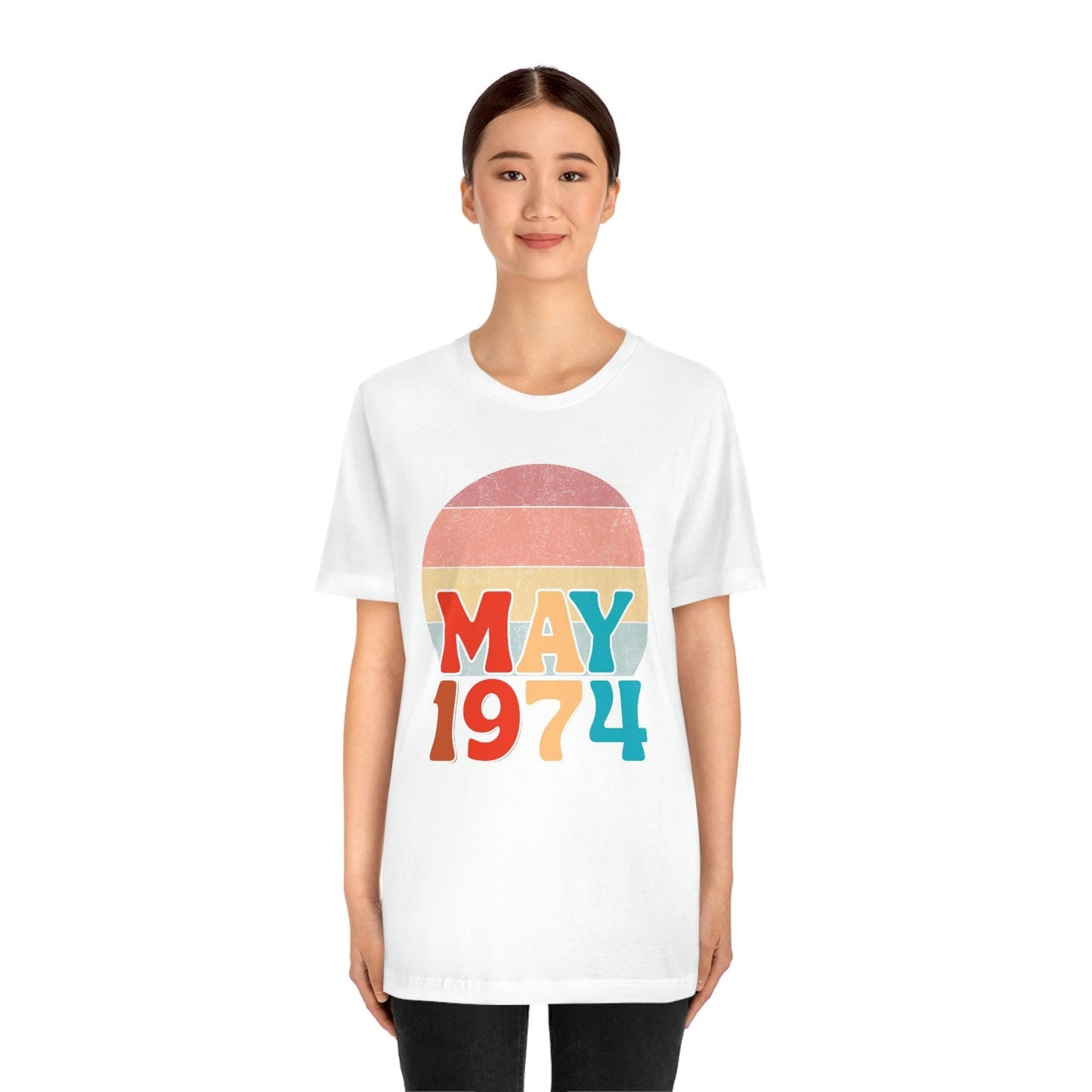 49th Birthday Shirt, 1974 Shirt, 49th Birthday Tee, Vintage 1974 Shirt, 49th Birthday Gifts, 1974 Birthday Shirt, 49th Birthday Gift - Giftsmojo