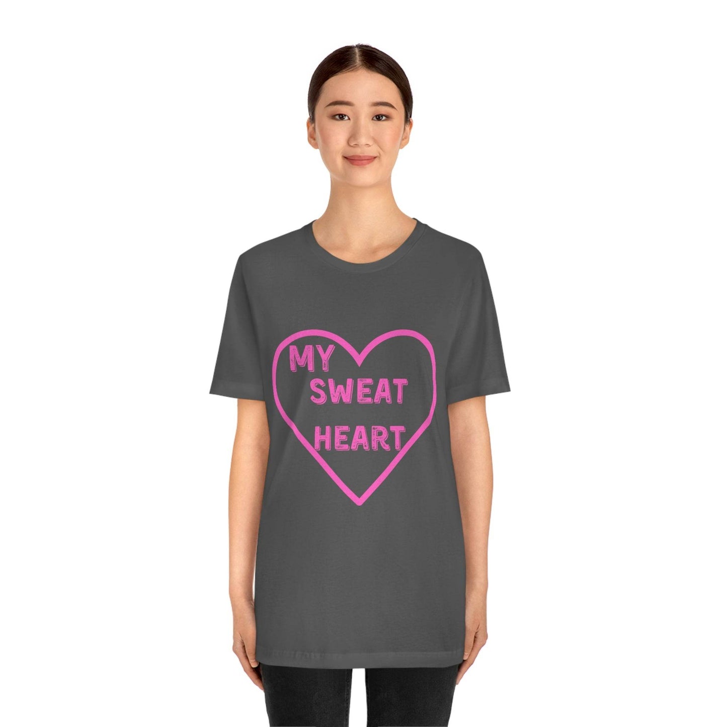 My Sweat Heart - Love shirt - Gift for wife - Gift for Husband - Gift for Girlfriend and Boyfriend - Anniversary gift - Giftsmojo